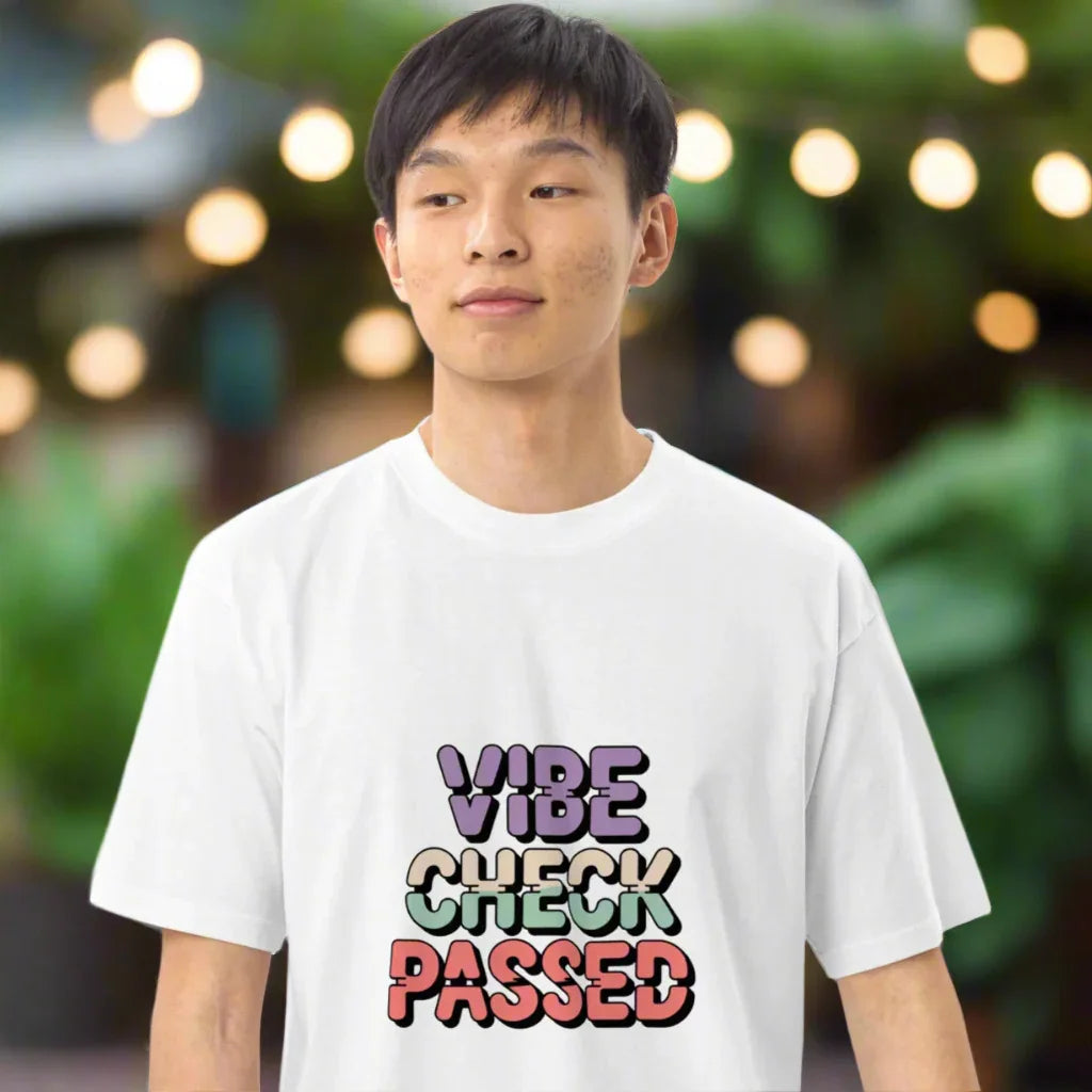 Vibe Check Passed Shirt – Positive Gamer Energy Tee - RaZits