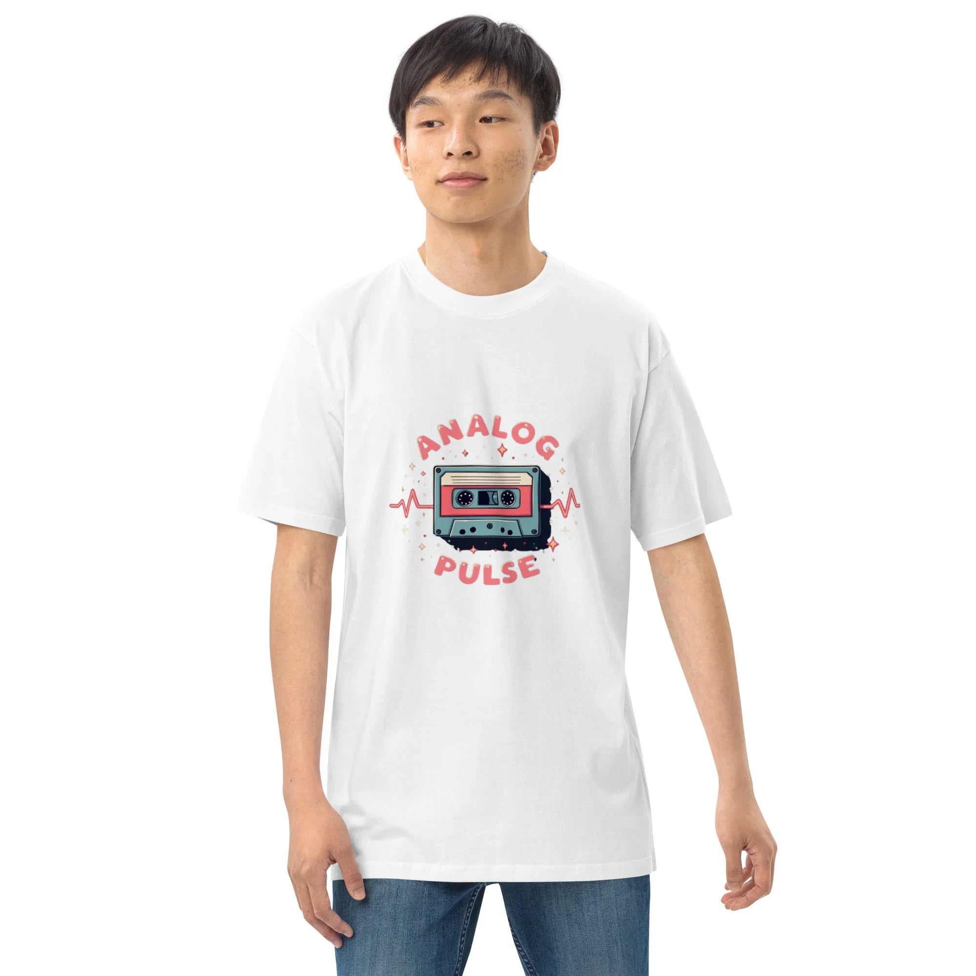 Analog Pulse T-Shirt – Retro Cassette Vibes - RaZits