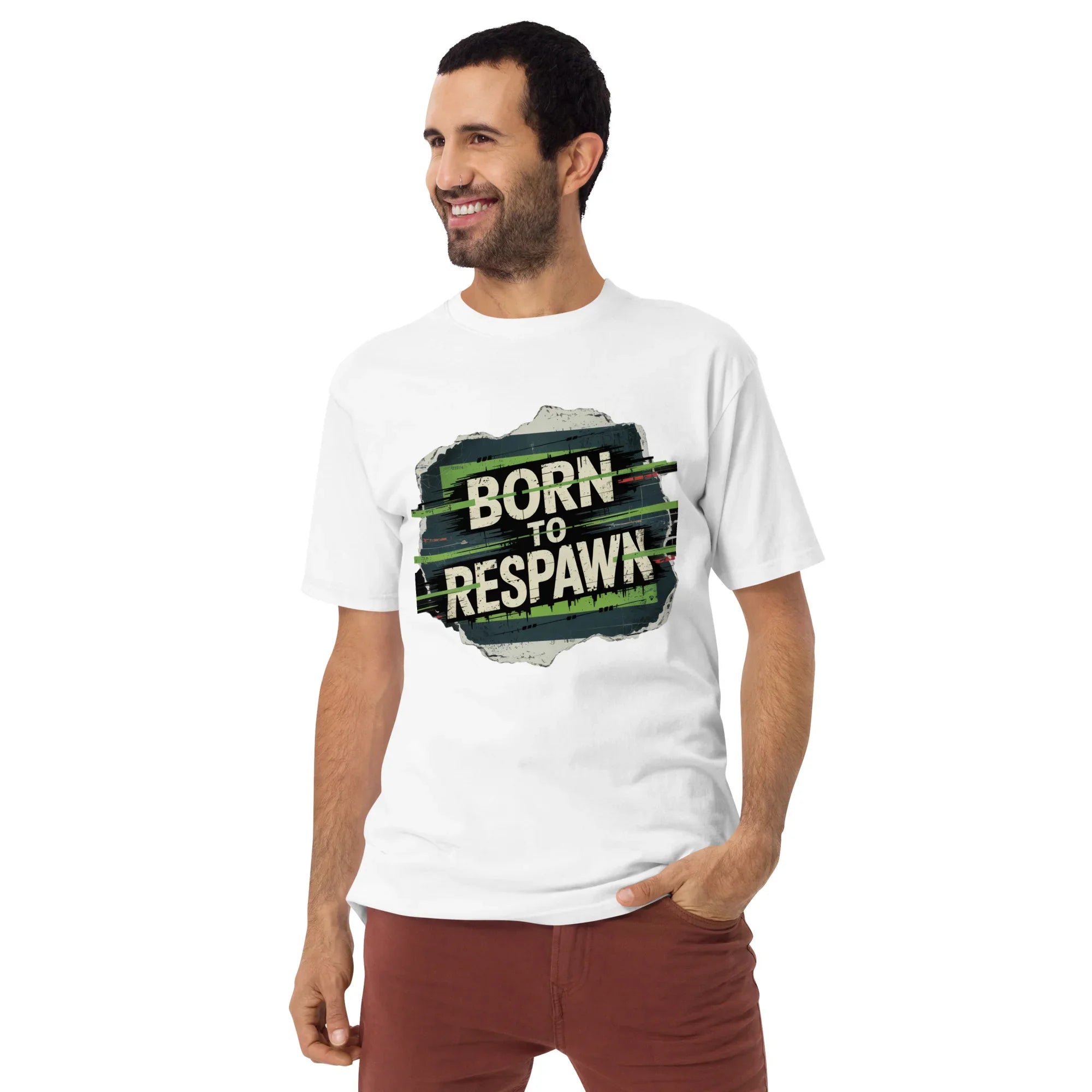 Born to Respawn Shirt – Hardcore Gamer Comeback Tee - RaZits