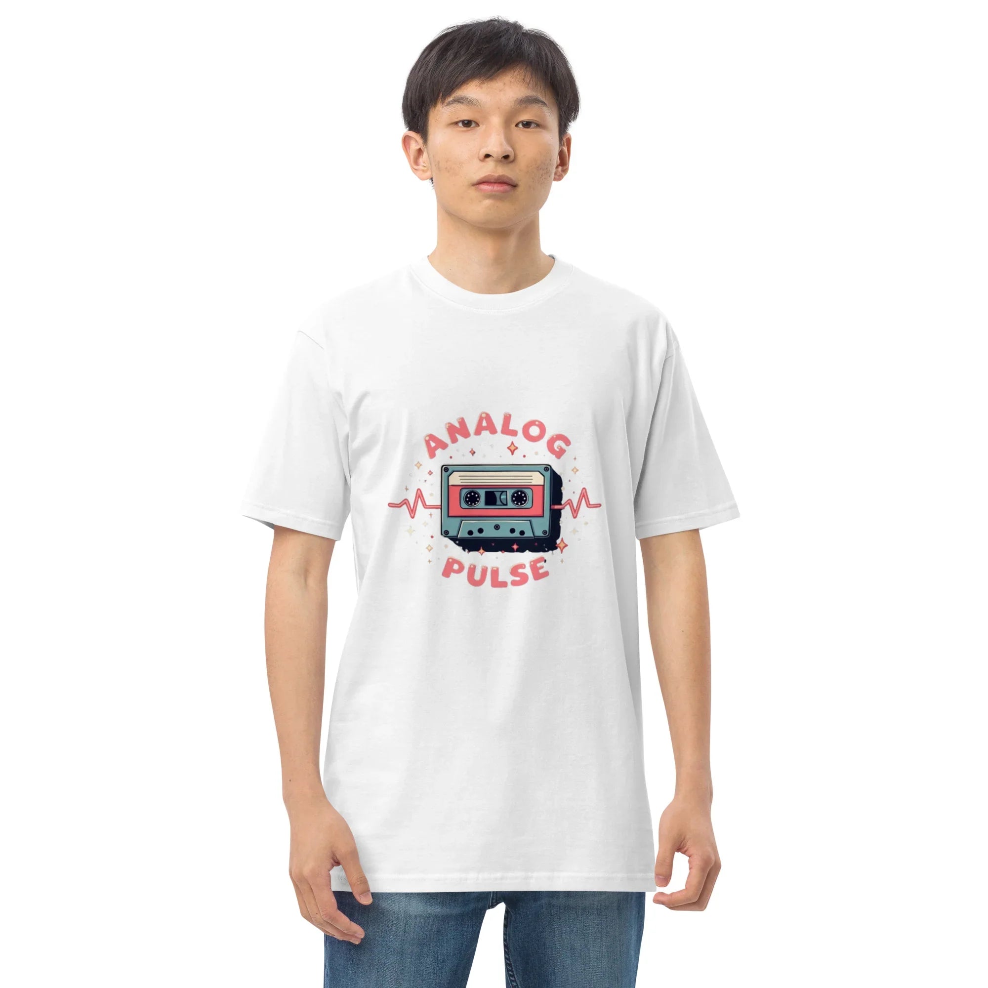 Analog Pulse T-Shirt – Retro Cassette Vibes - RaZits