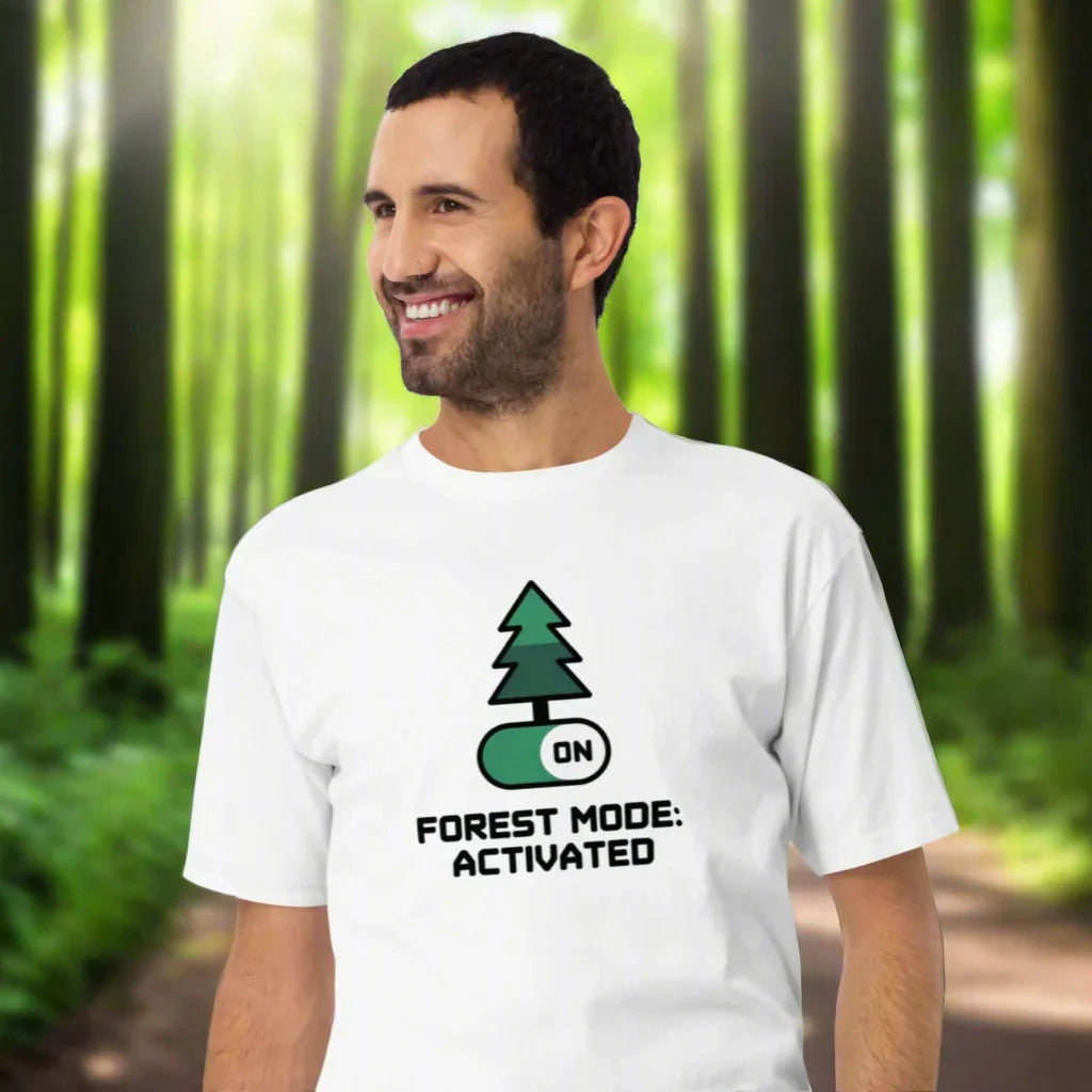 Forest Mode: Activated Tee – Nature Switch Graphic Shirt - RaZits