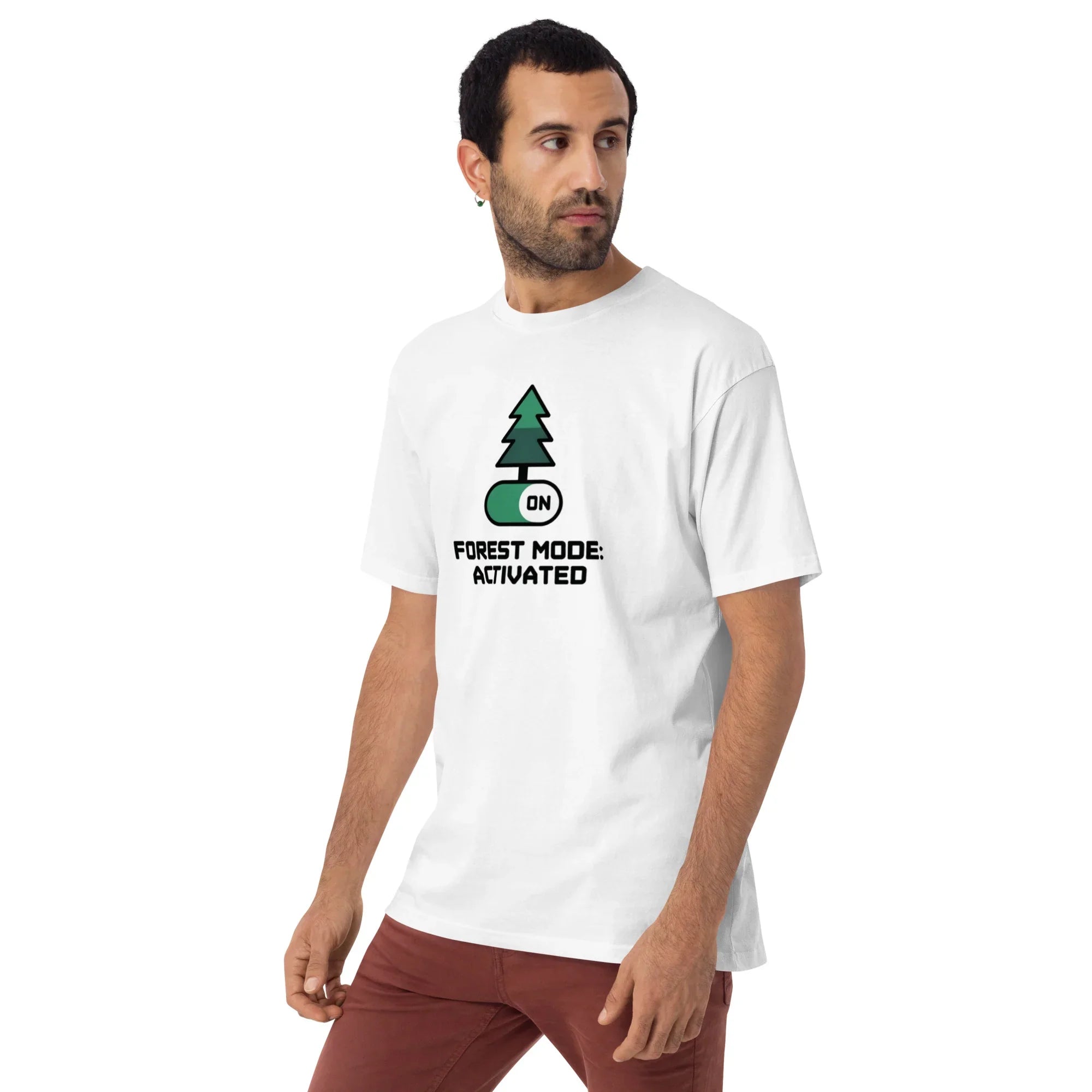 Forest Mode: Activated Tee – Nature Switch Graphic Shirt - RaZits
