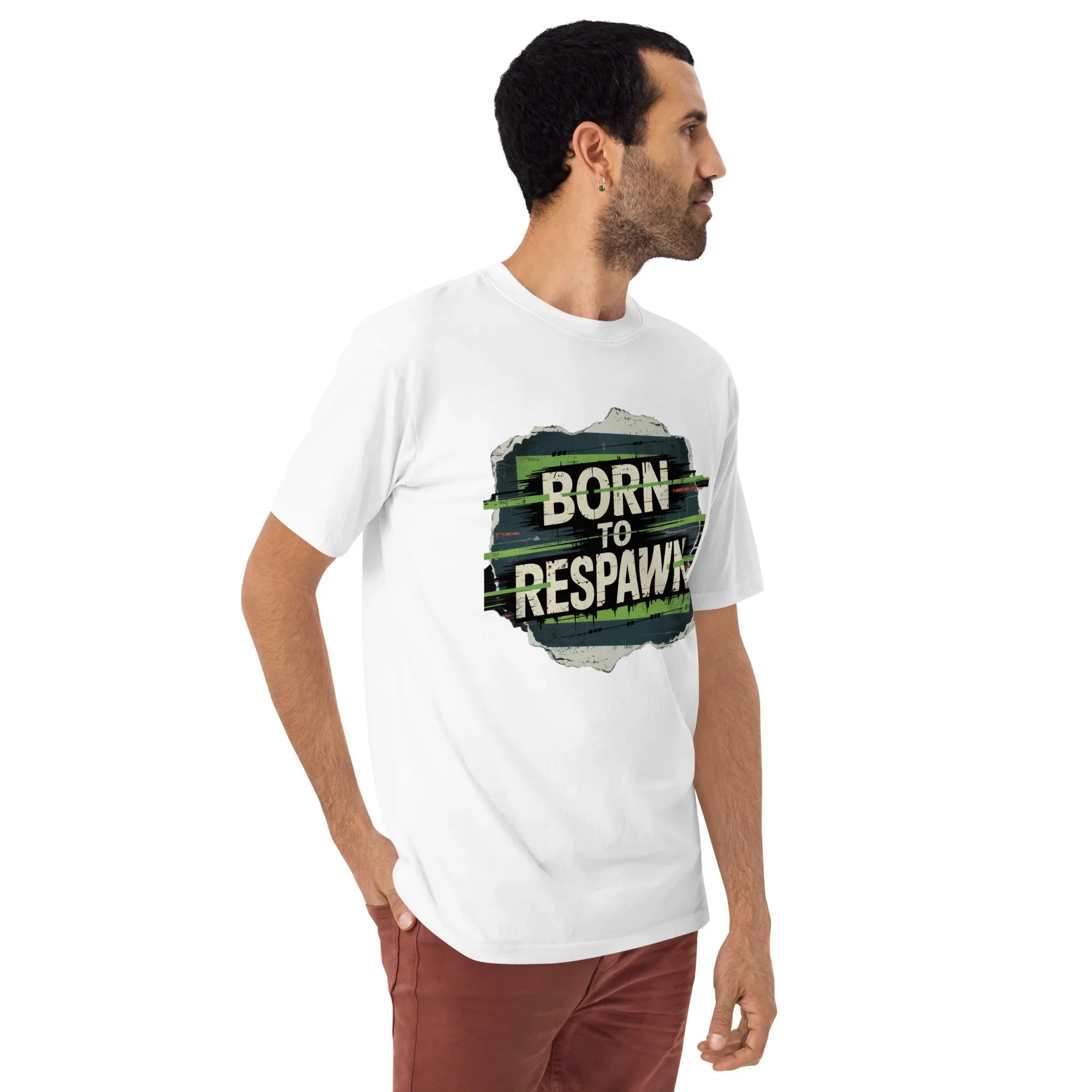 Born to Respawn Shirt – Hardcore Gamer Comeback Tee - RaZits