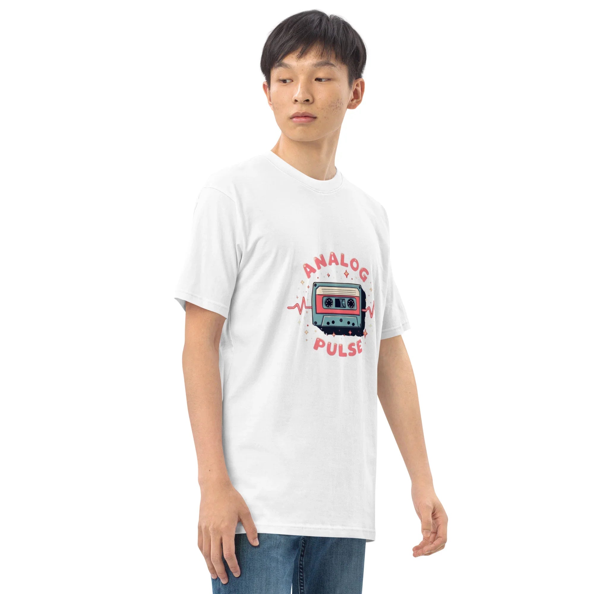 Analog Pulse T-Shirt – Retro Cassette Vibes - RaZits