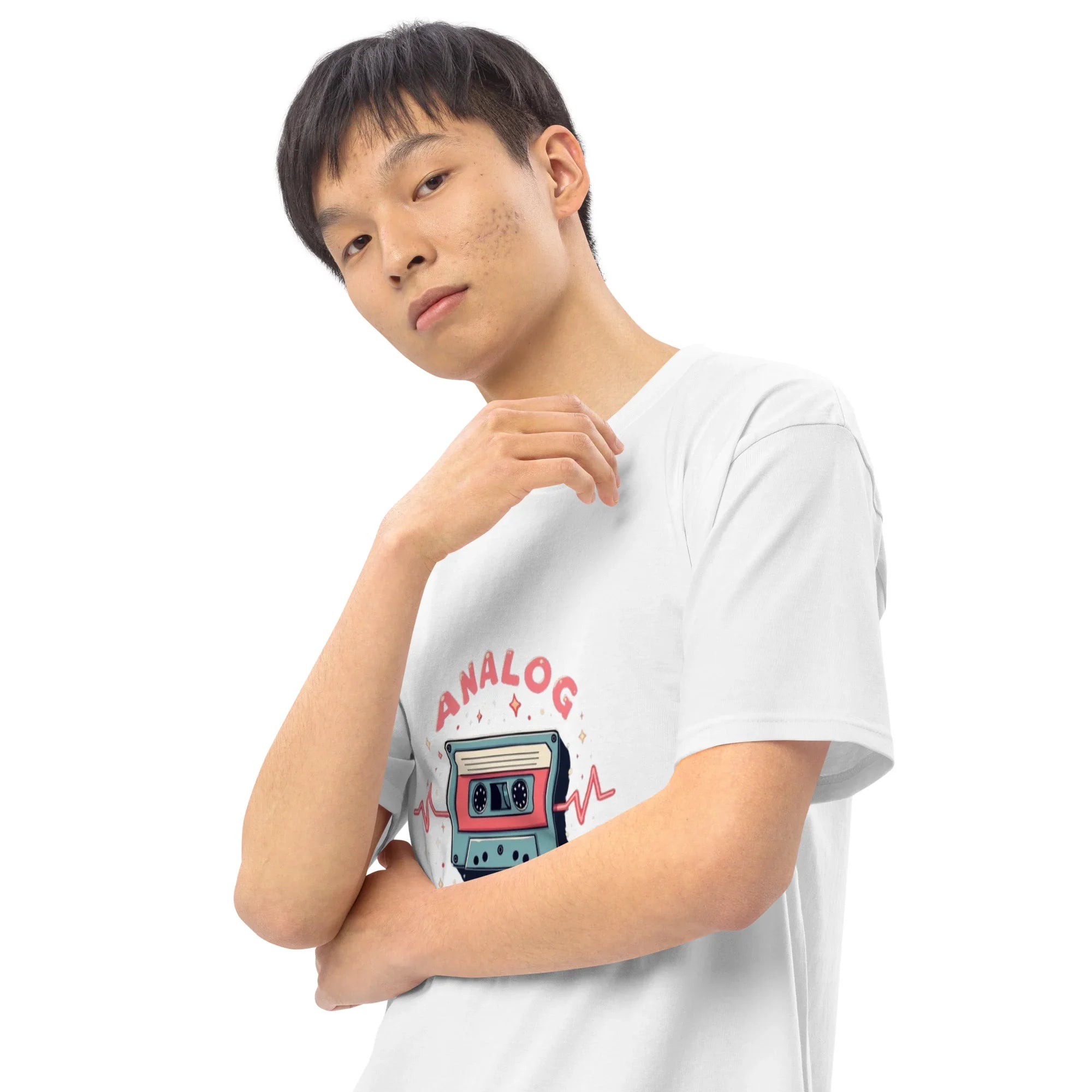 Analog Pulse T-Shirt – Retro Cassette Vibes - RaZits