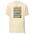 Natural cream unisex t-shirt printed with thirty vintage national park badges in a five by six grid under the headline The National Parks