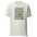 Ash grey unisex t-shirt with the vintage national parks badge grid printed full front