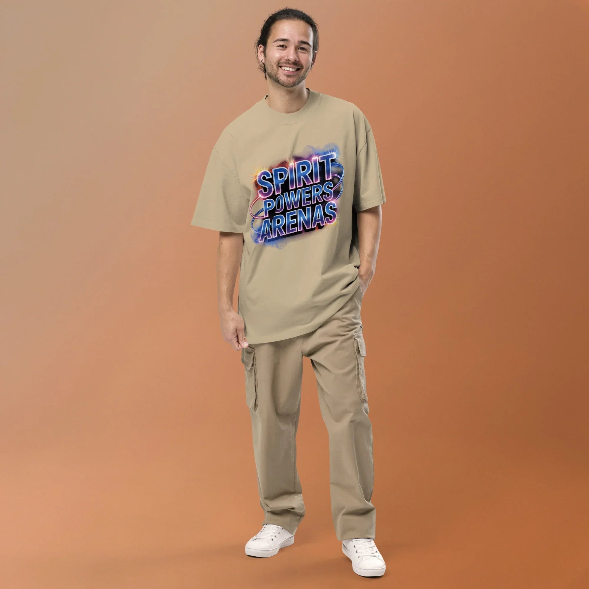 Spirit Powers Arenas - 3D Fighter T-Shirt - RaZits