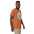 Grand Teton National Park vintage moose badge t-shirt in yam worn by a model, front view