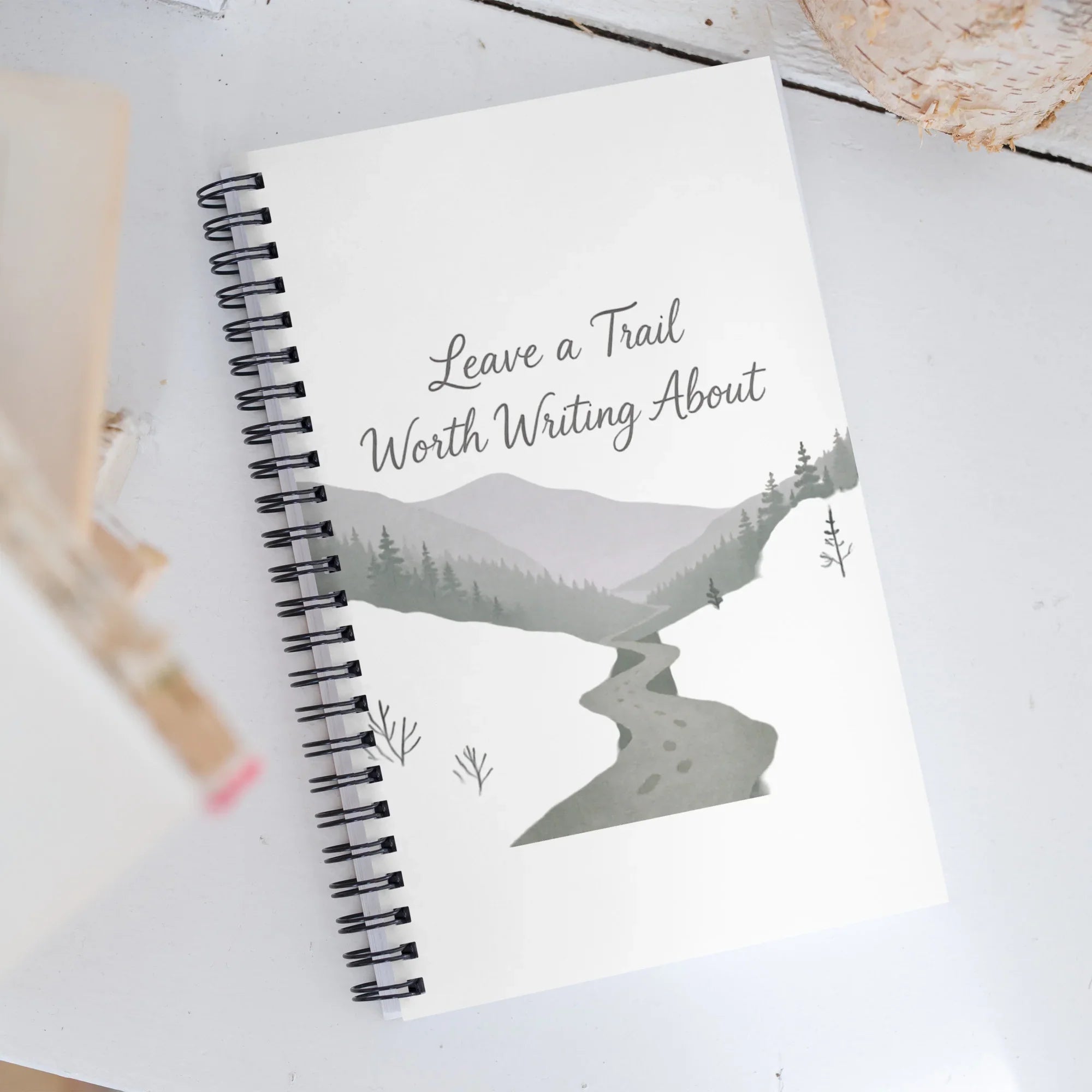 Leave a Trail Worth Writing About – Misty Mountains Notebook - RaZits