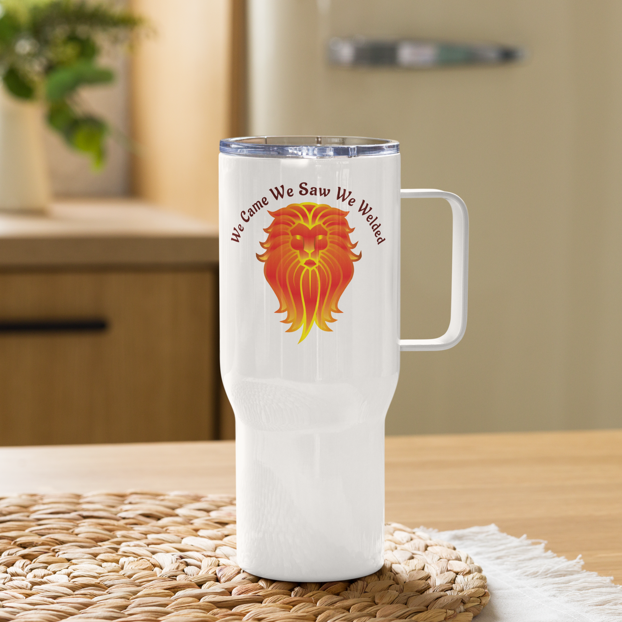 Best Travel Mug with Handle for Welders – Spill-Proof & Durable (25 oz & 40 oz).