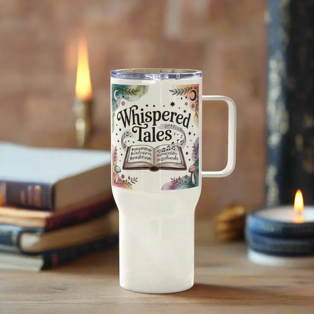 Whispered Tales Stainless Steel Tumbler - RaZits