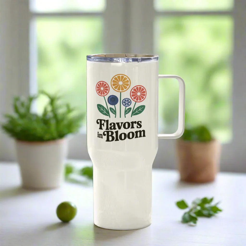 Flavors in Bloom Stainless Steel Tumbler - RaZits
