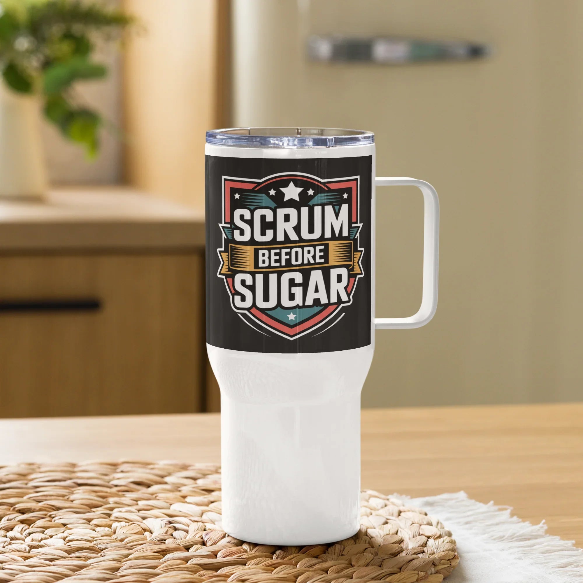 Scrum Before Sugar Rugby Tumbler - RaZits