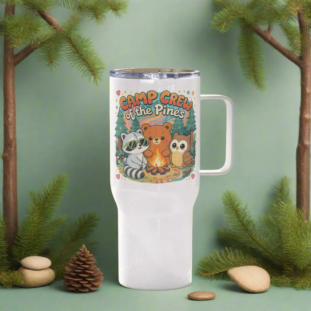 Camp Crew of the Pines – Stainless Steel Adventure Tumbler - RaZits