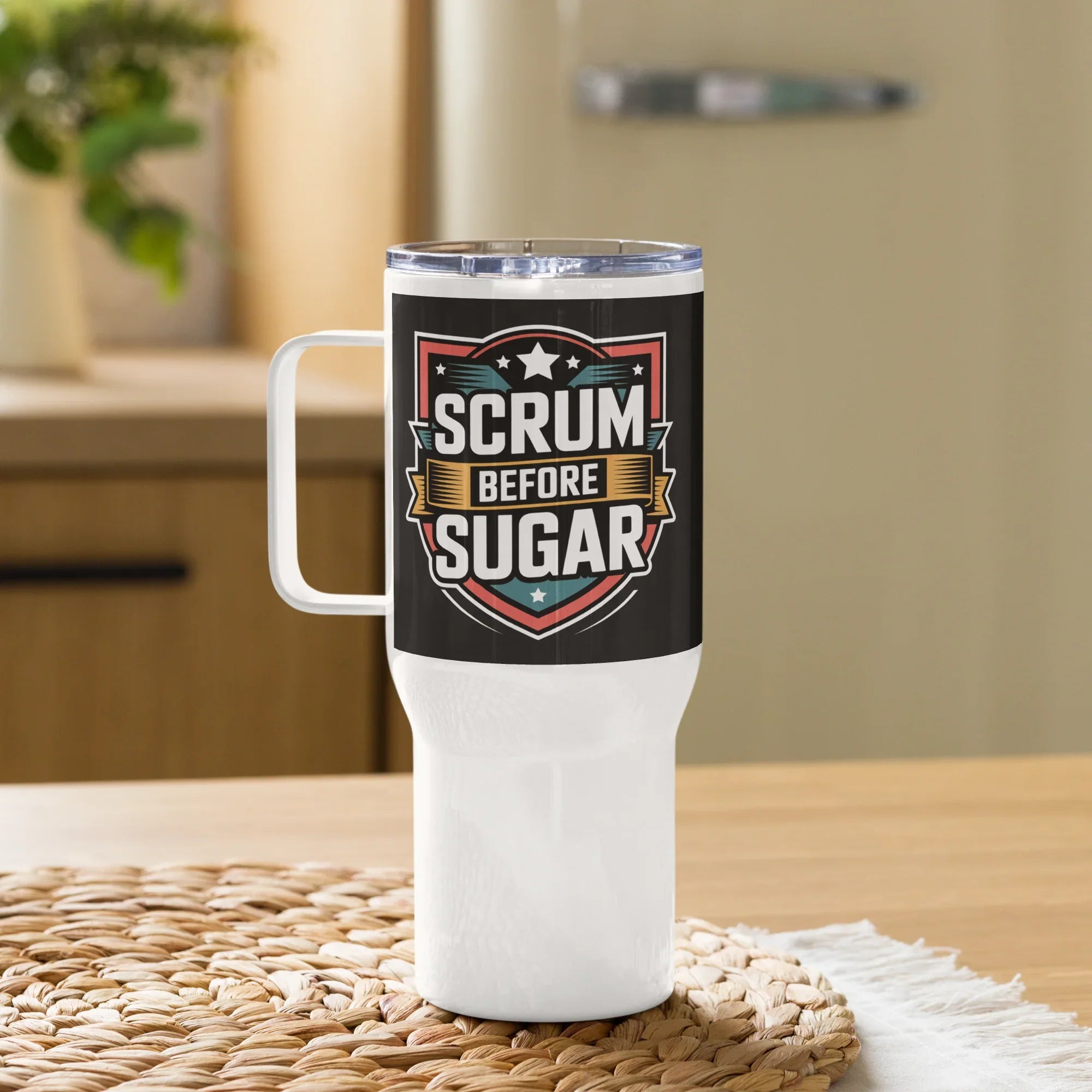 Scrum Before Sugar Rugby Tumbler - RaZits