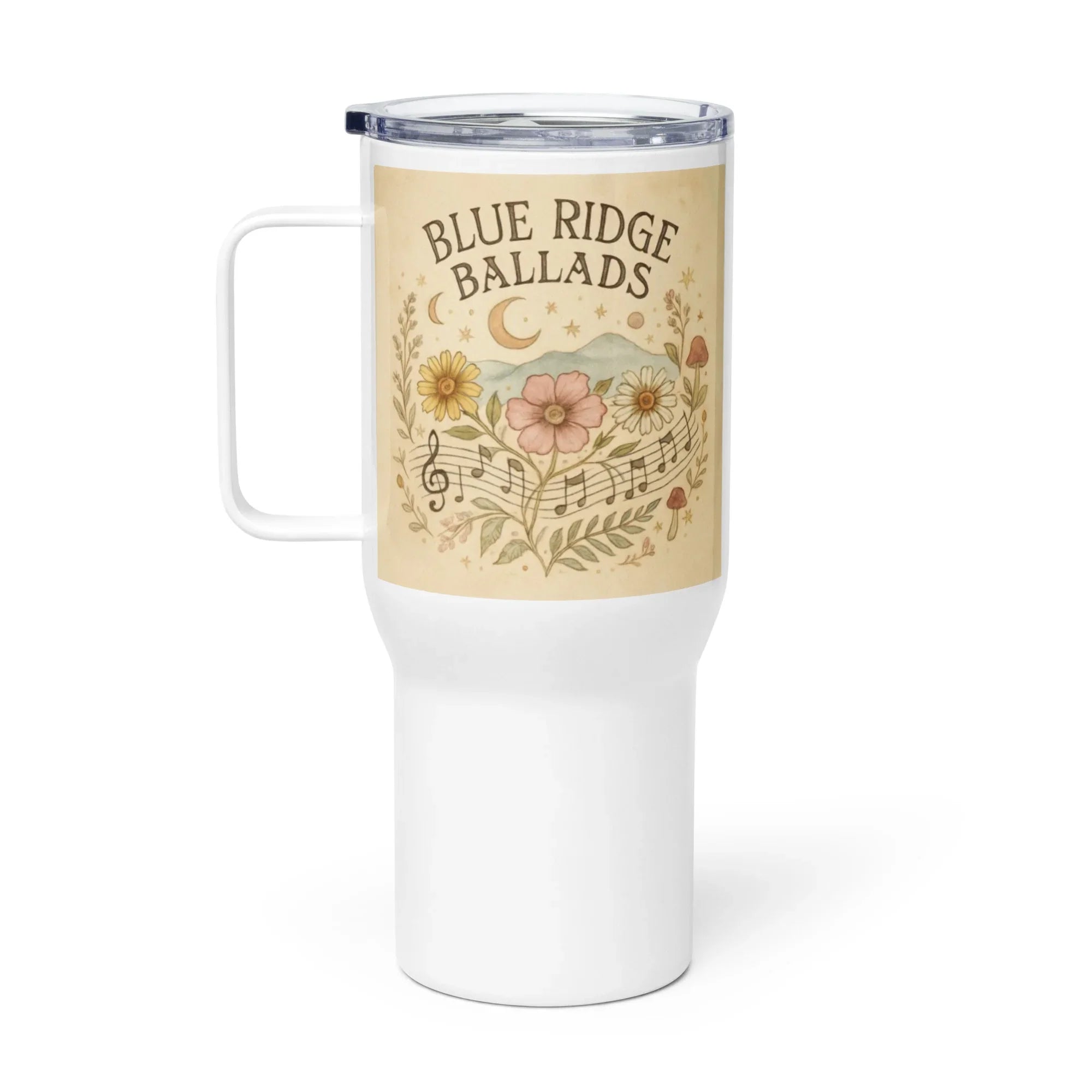 Blue Ridge Ballads Mug – Mountain Melody Floral Art - RaZits