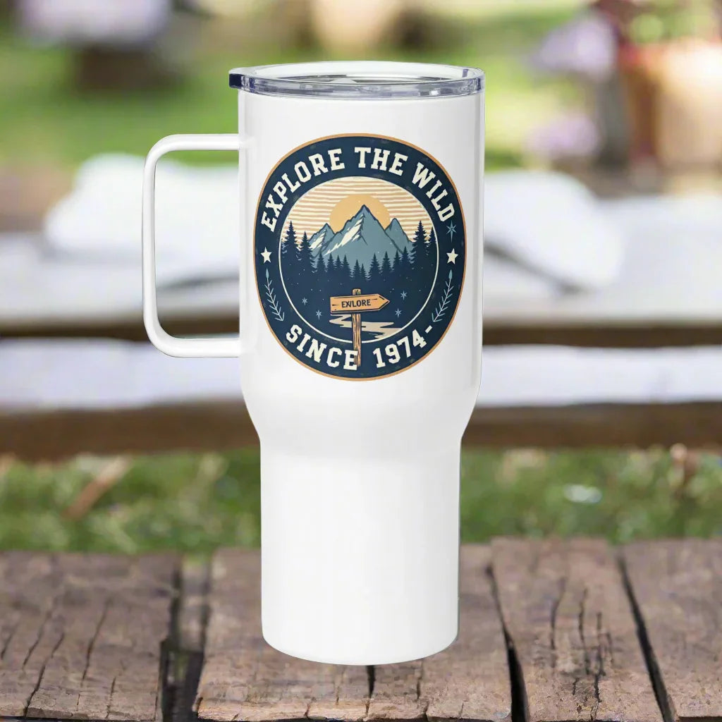 Explore the Wild – Retro Stainless Steel Adventure Tumbler - RaZits