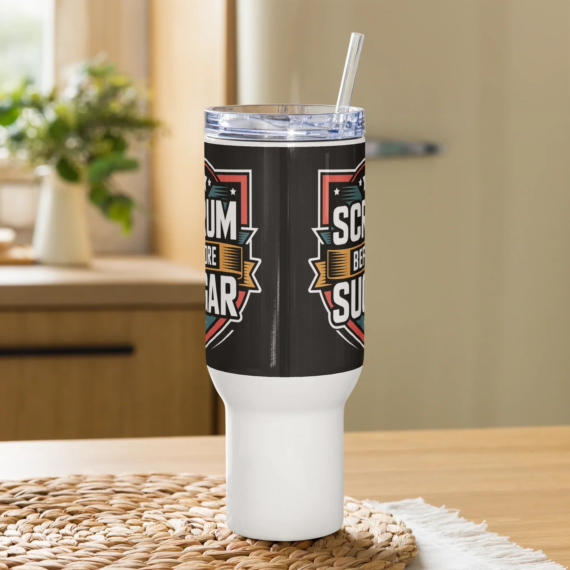 Scrum Before Sugar Rugby Tumbler - RaZits