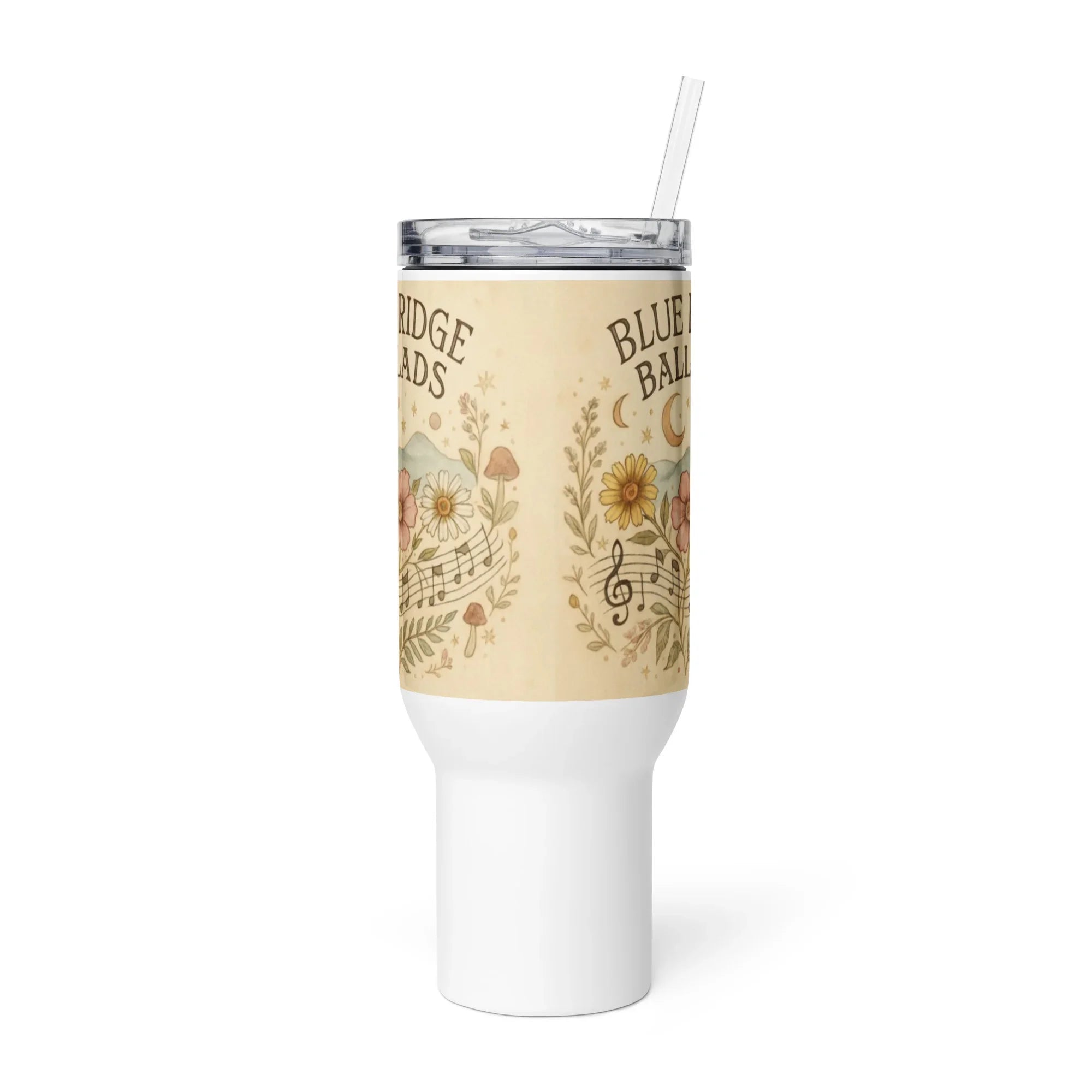 Blue Ridge Ballads Mug – Mountain Melody Floral Art - RaZits