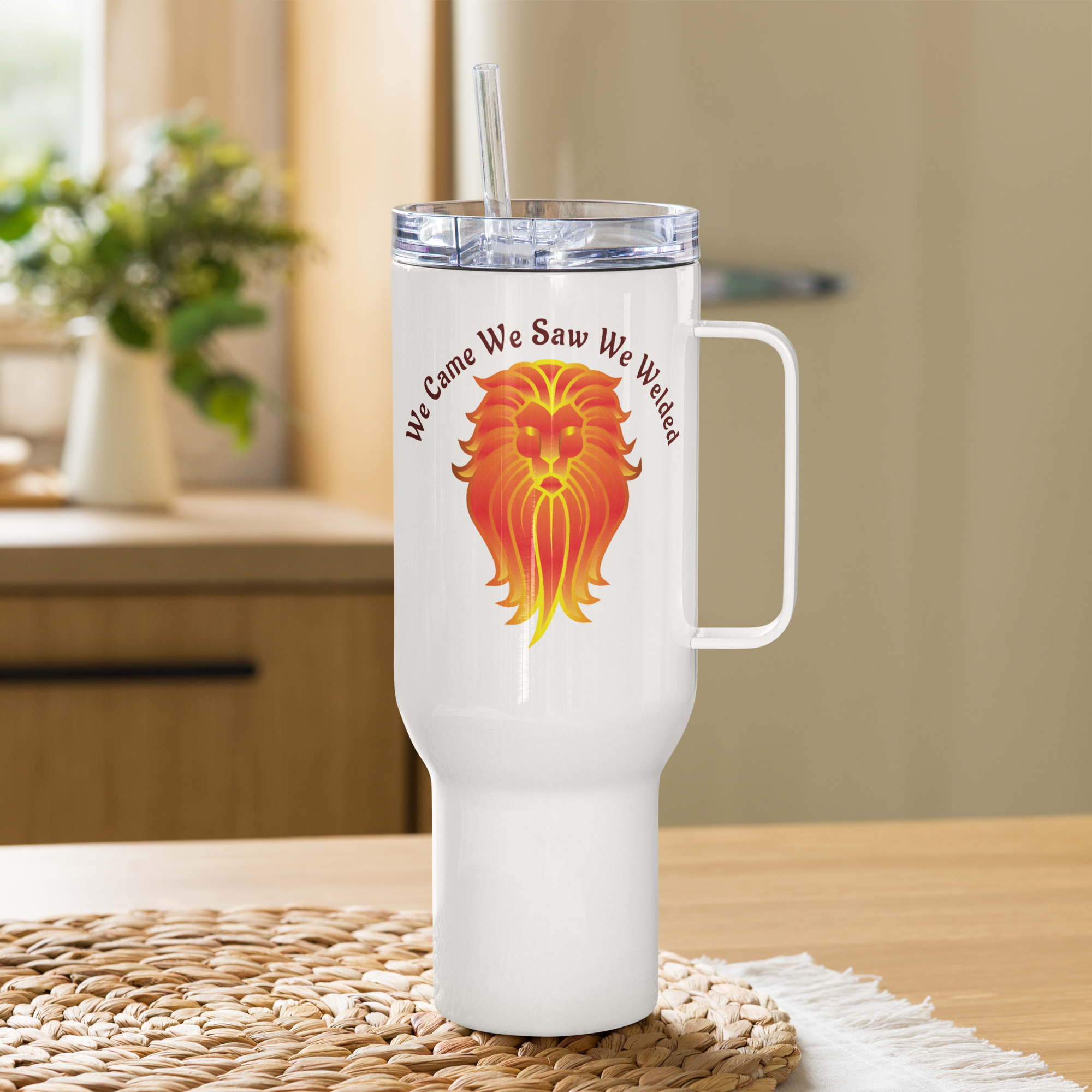 Best Travel Mug with Handle for Welders – Spill-Proof & Durable (25 oz & 40 oz).