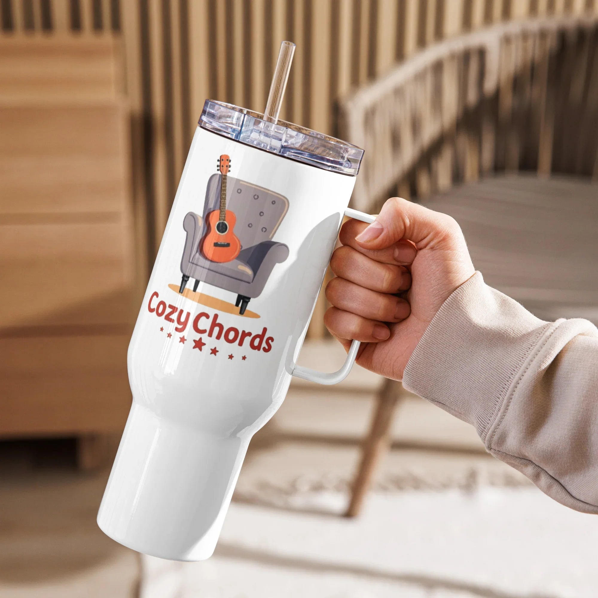 Cozy Chords Stainless Steel Tumbler - RaZits