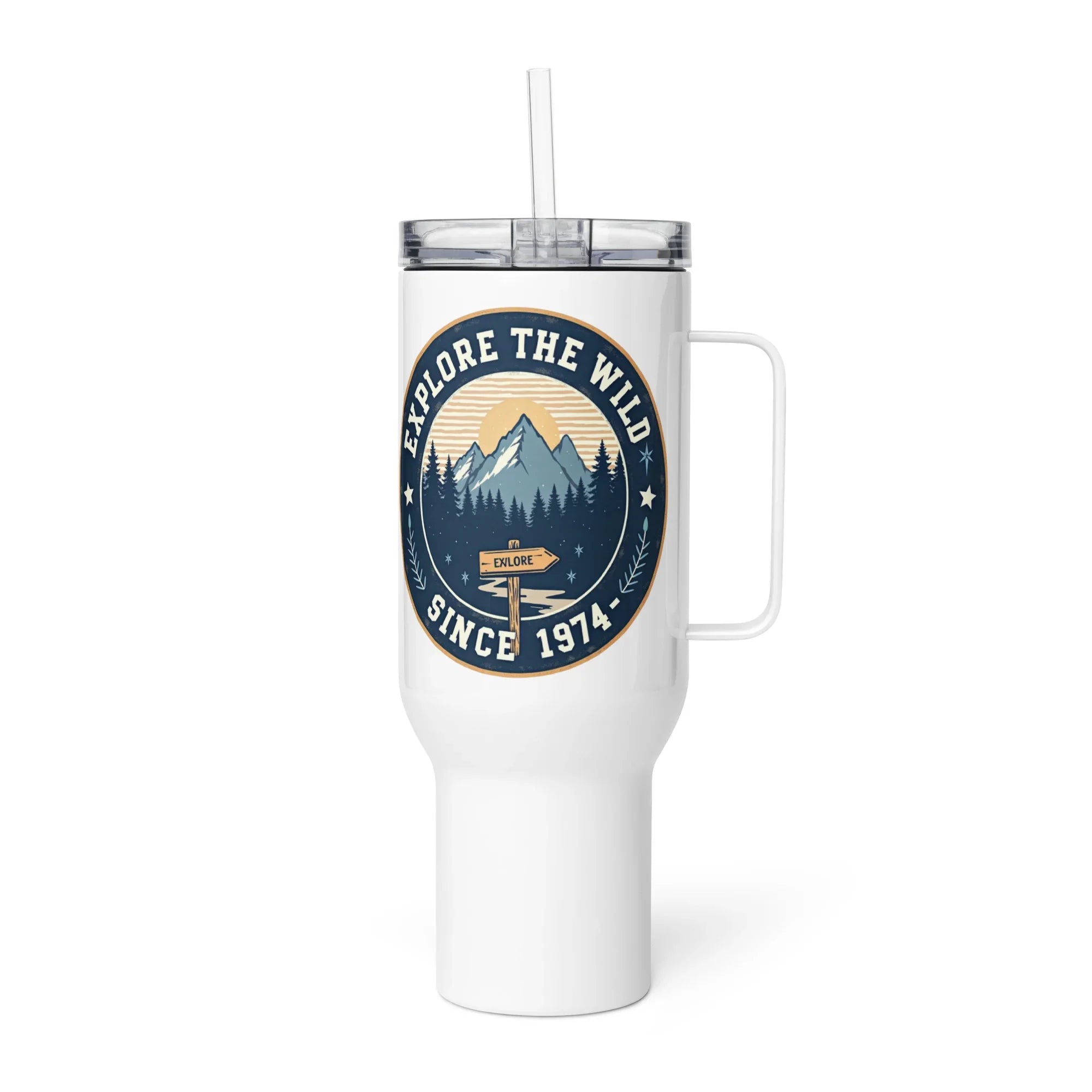 Explore the Wild – Retro Stainless Steel Adventure Tumbler - RaZits
