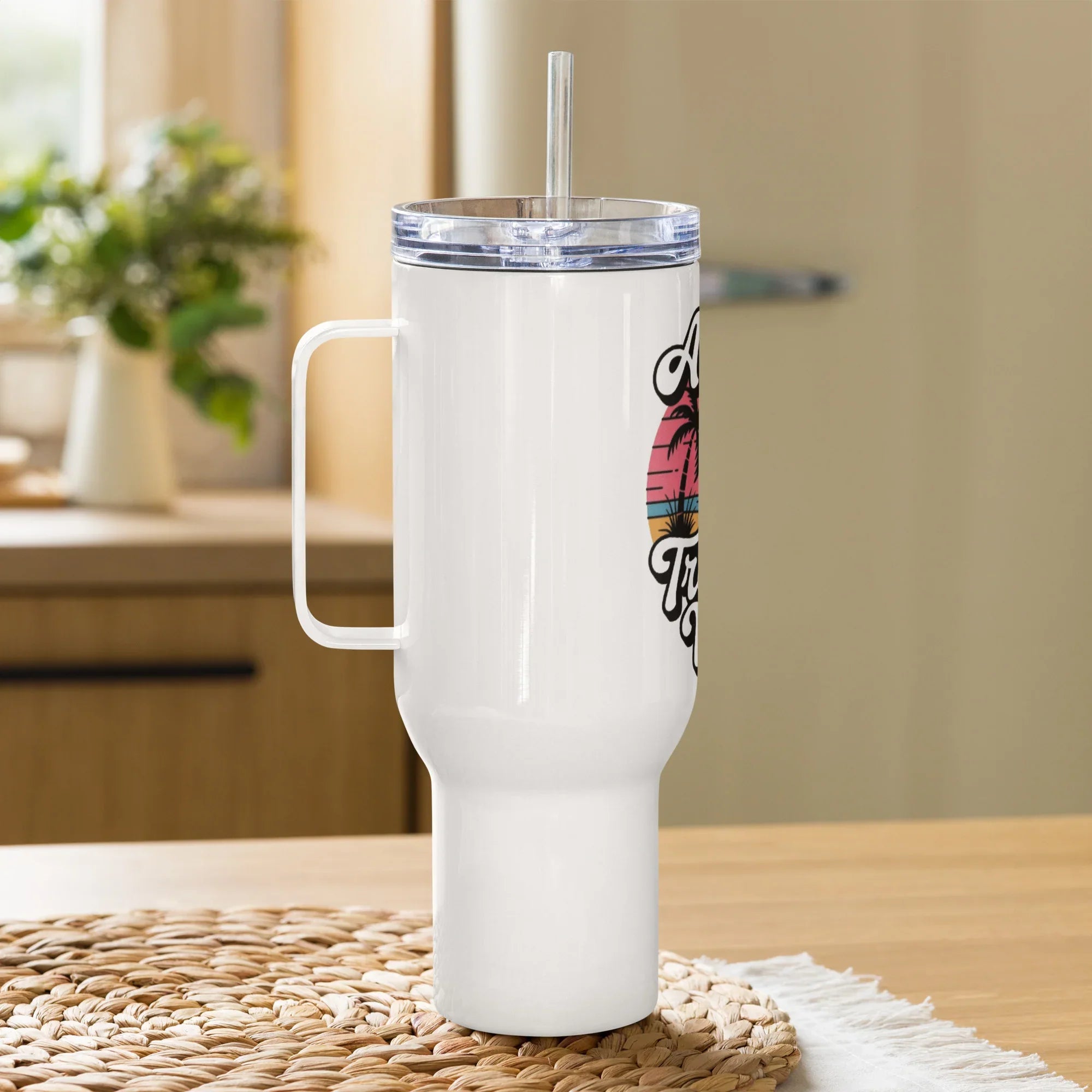 Always Tropical Vibes Stainless Steel Tumbler - RaZits