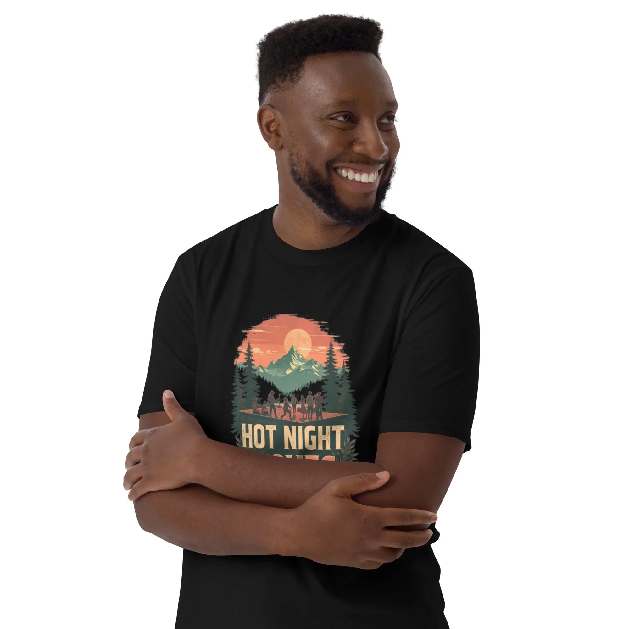 Hot Night Moves Sunset Dance Tee - RaZits