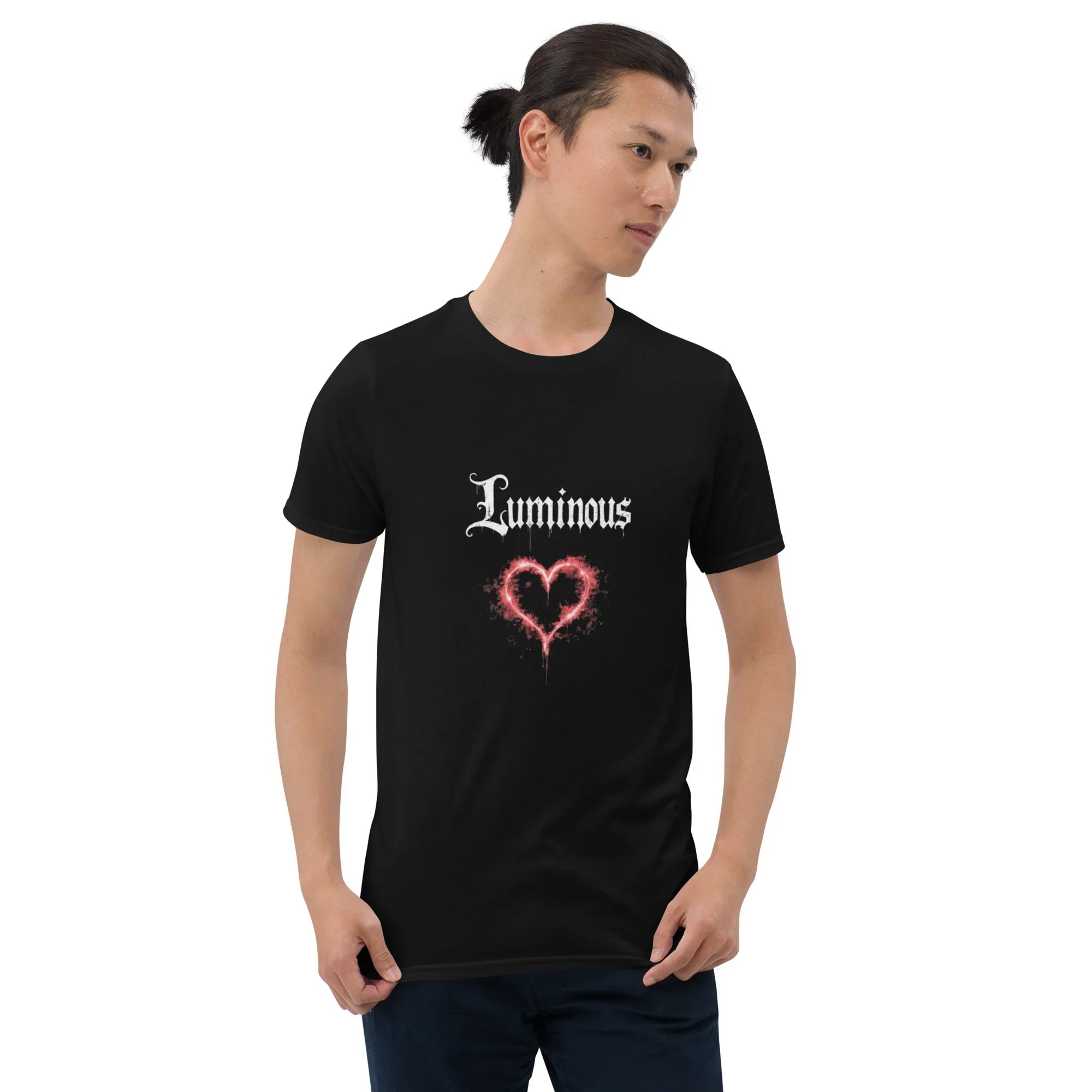 Luminous Lyrics Heart Glow Tee - RaZits