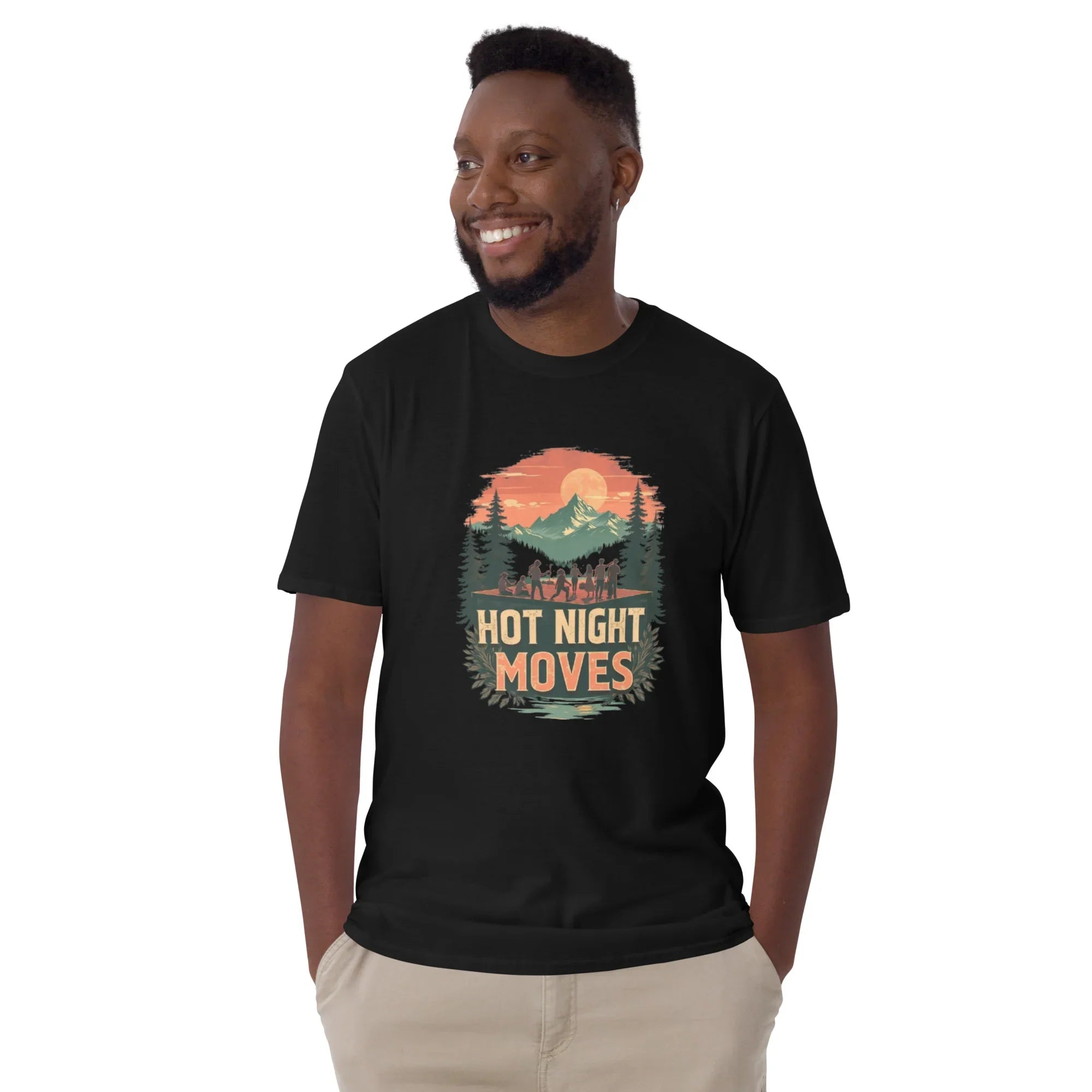 Hot Night Moves Sunset Dance Tee - RaZits