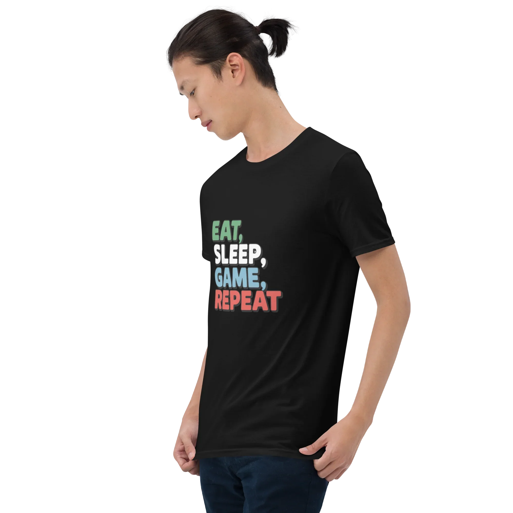 Eat Sleep Game Repeat Shirt – Gamer Lifestyle Tee - RaZits