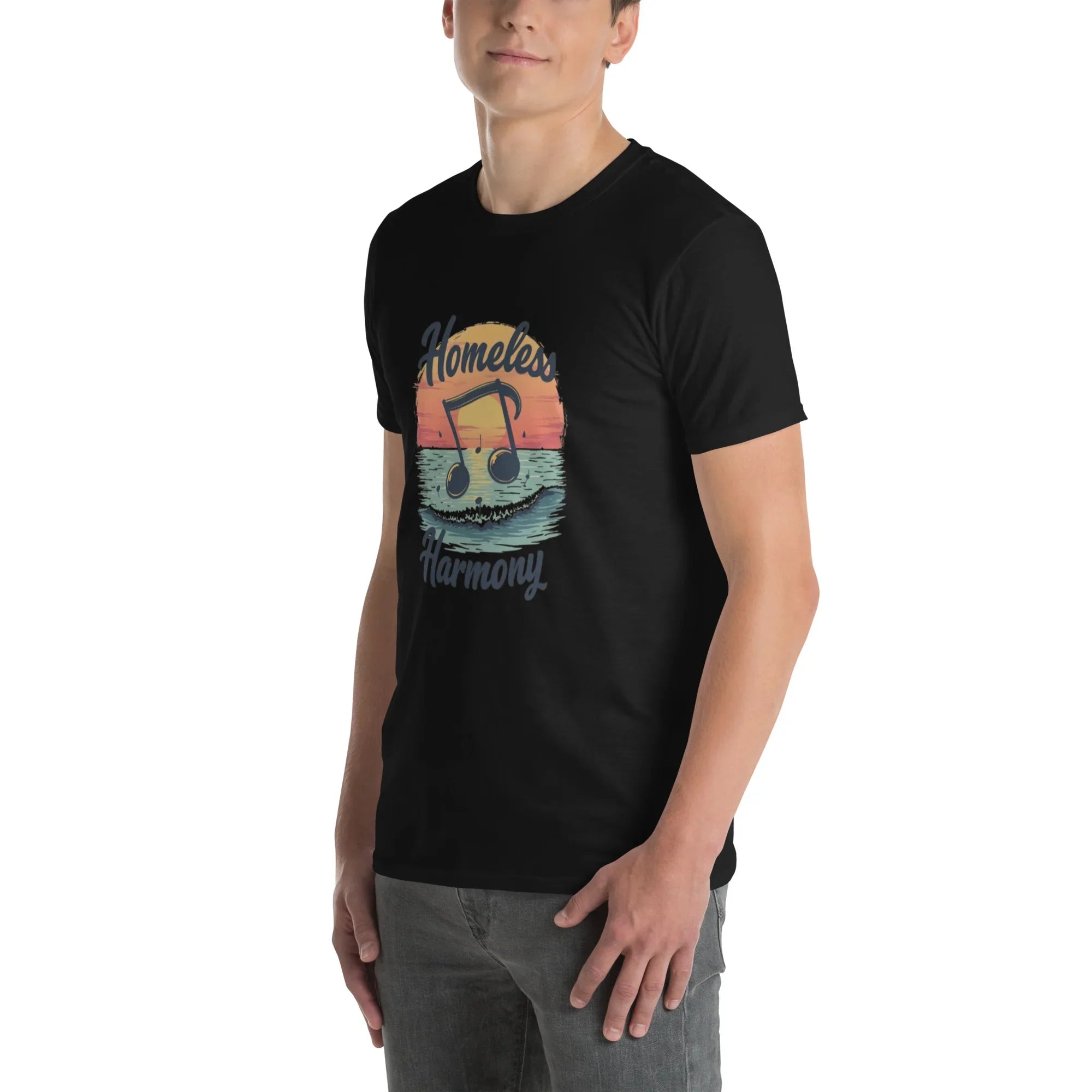 Homeless Harmony Sunset Music Tee - RaZits