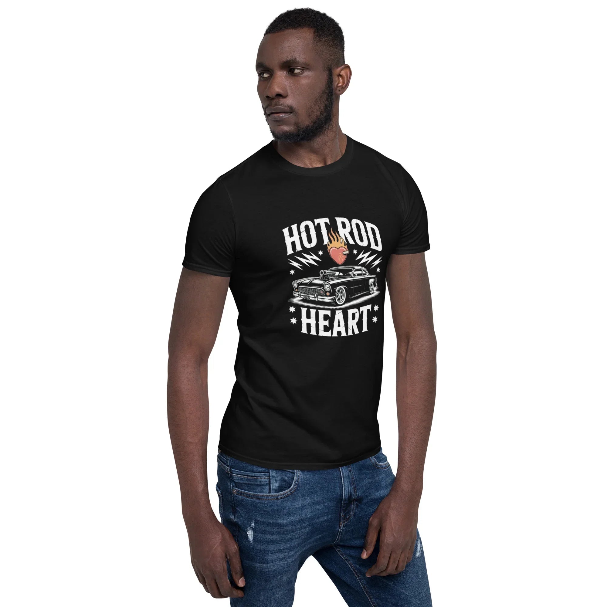 Hot Rod Heart Muscle Car Tee - RaZits