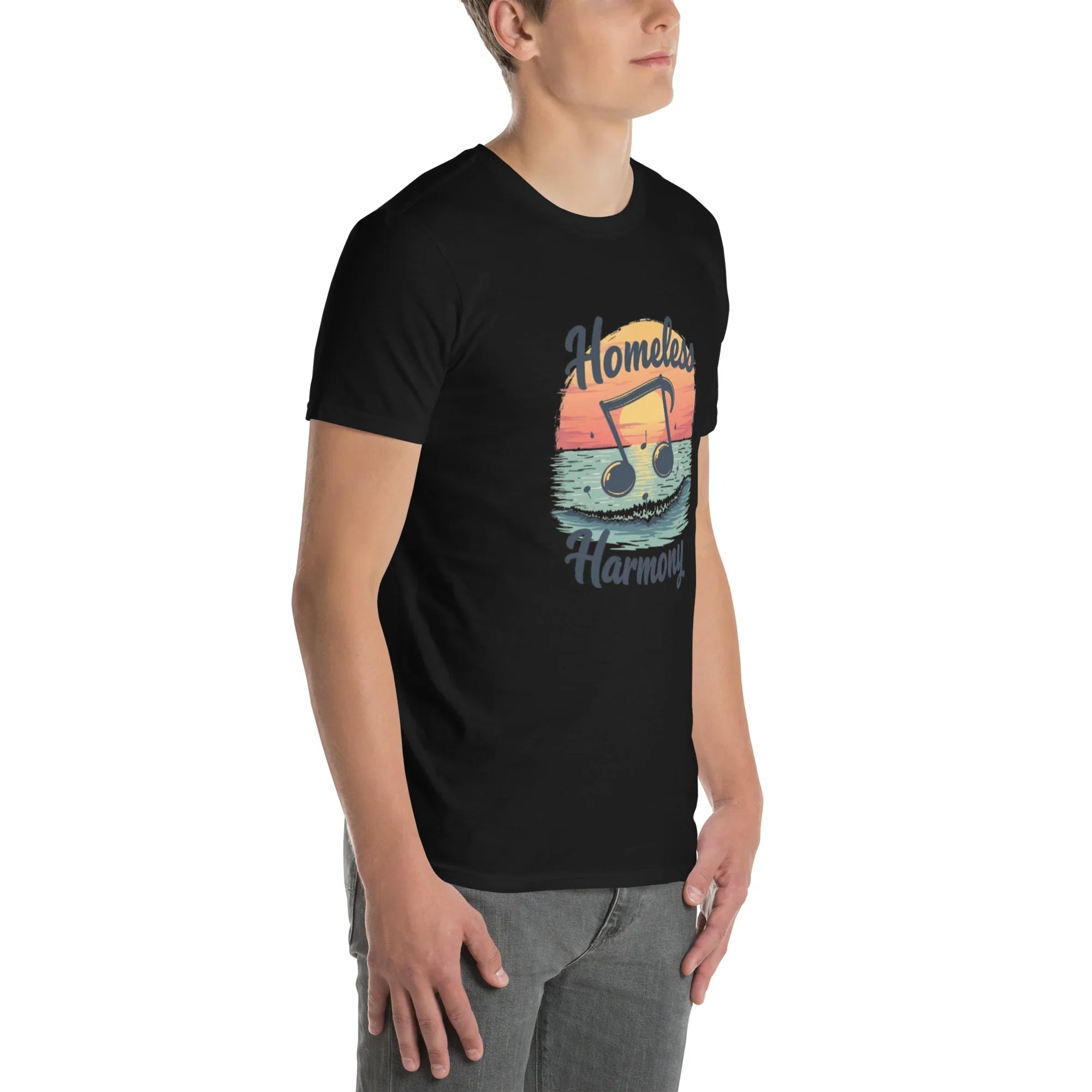 Homeless Harmony Sunset Music Tee - RaZits