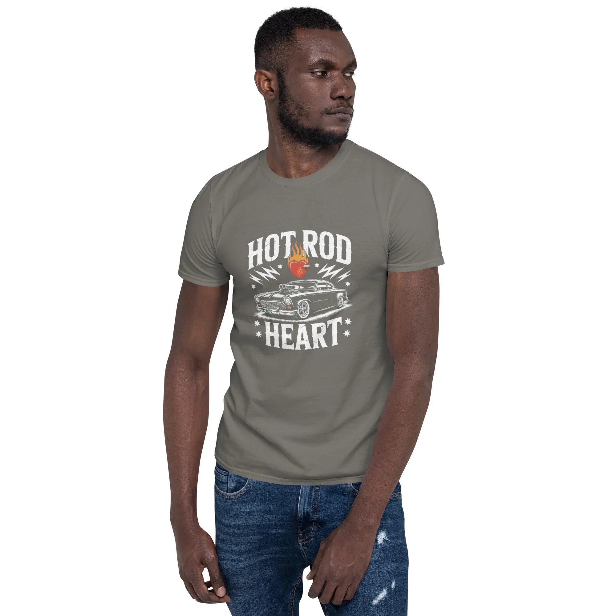 Hot Rod Heart Muscle Car Tee - RaZits
