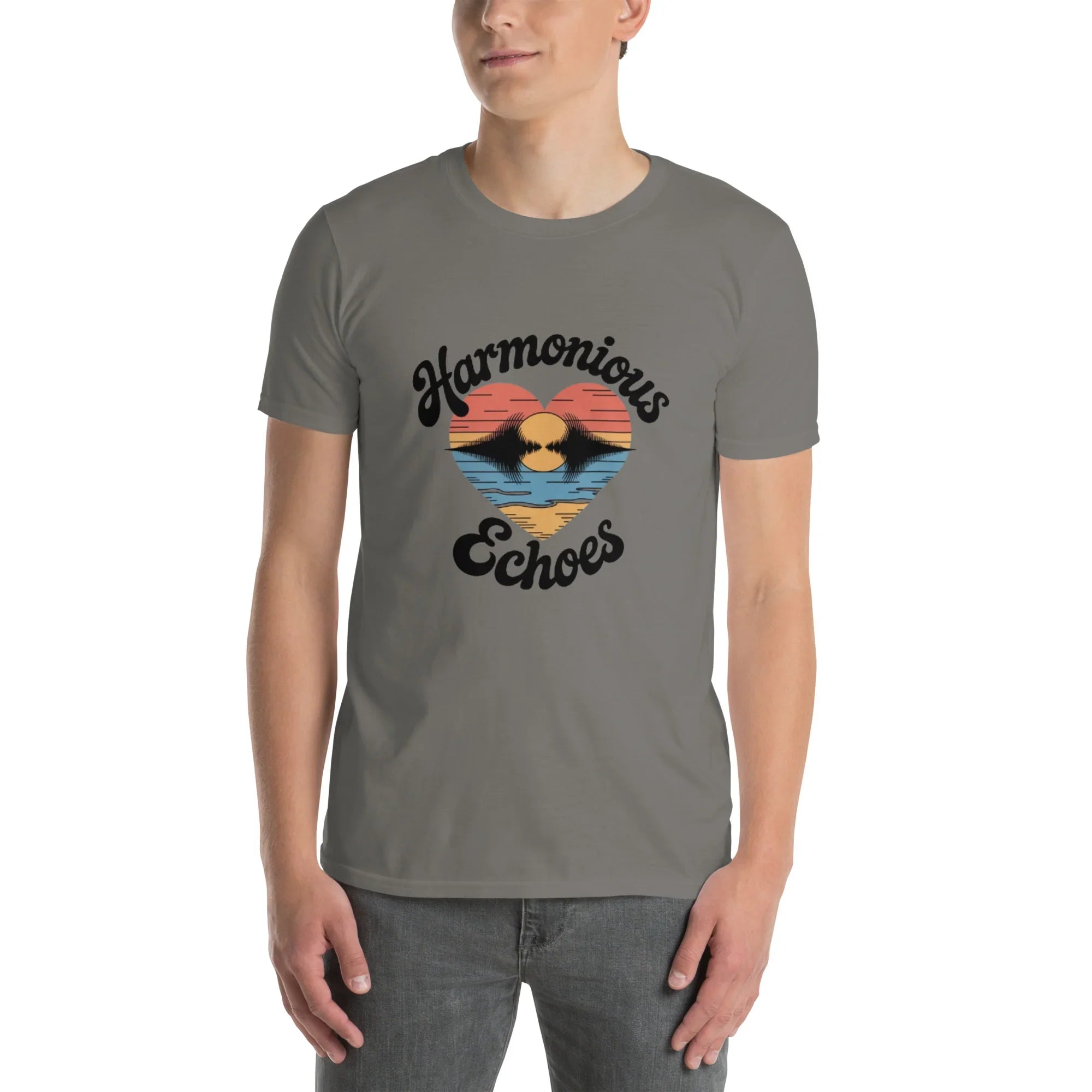 Harmonious Echoes Waveform Tee - RaZits