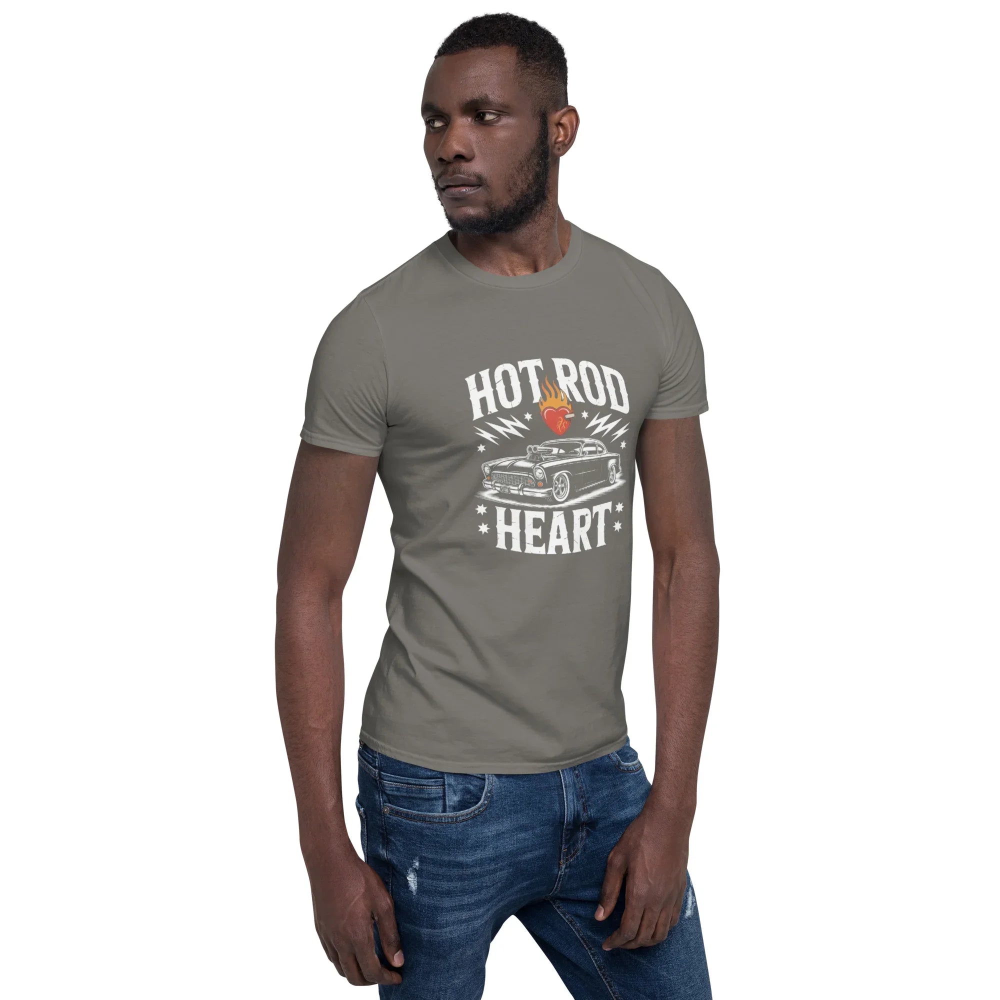 Hot Rod Heart Muscle Car Tee - RaZits