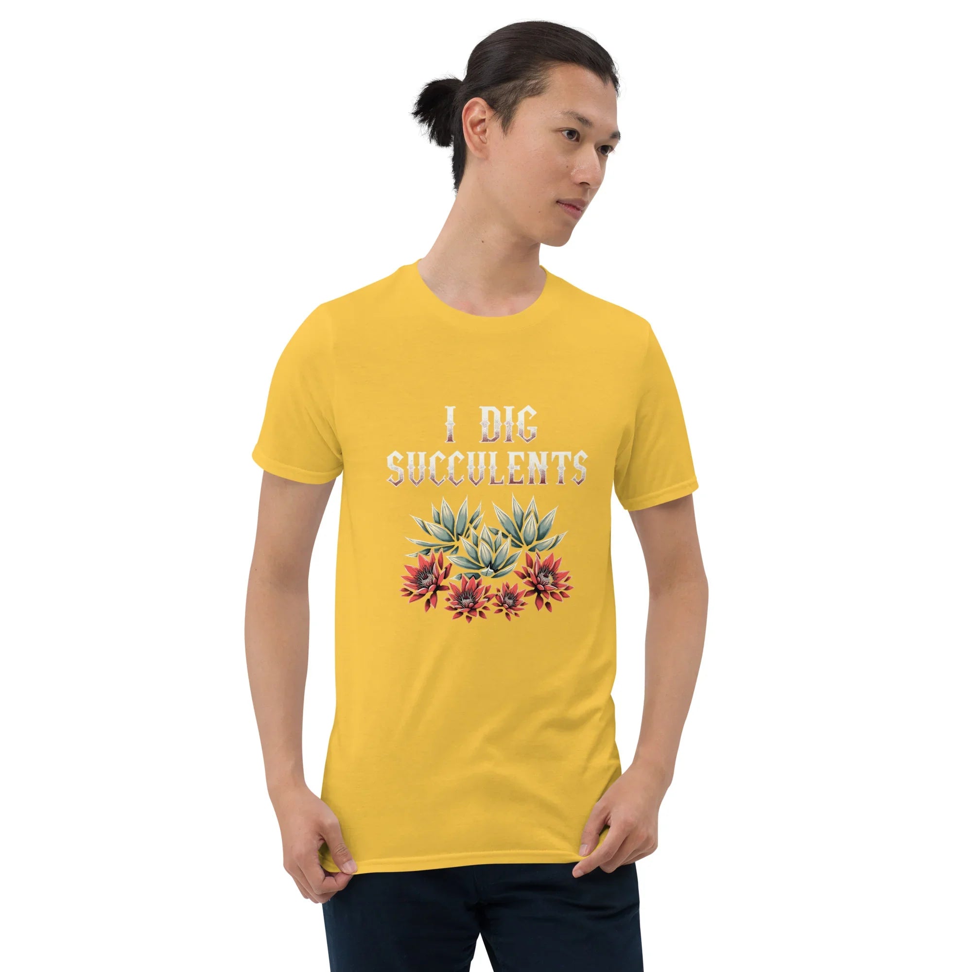 Succulent Lover T-Shirt – I Dig Succulents Graphic Tee - RaZits