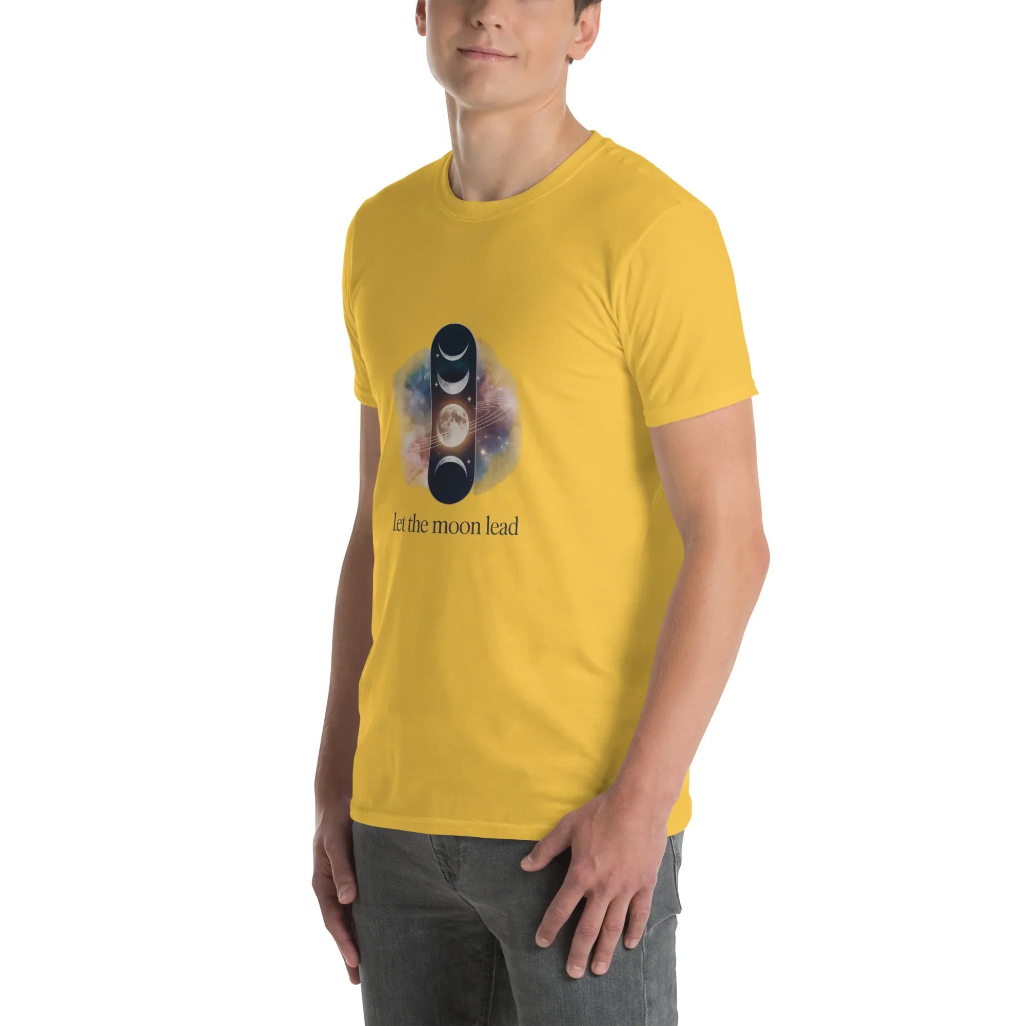 Let the Moon Lead T-Shirt – Phases & Saturn Design - RaZits