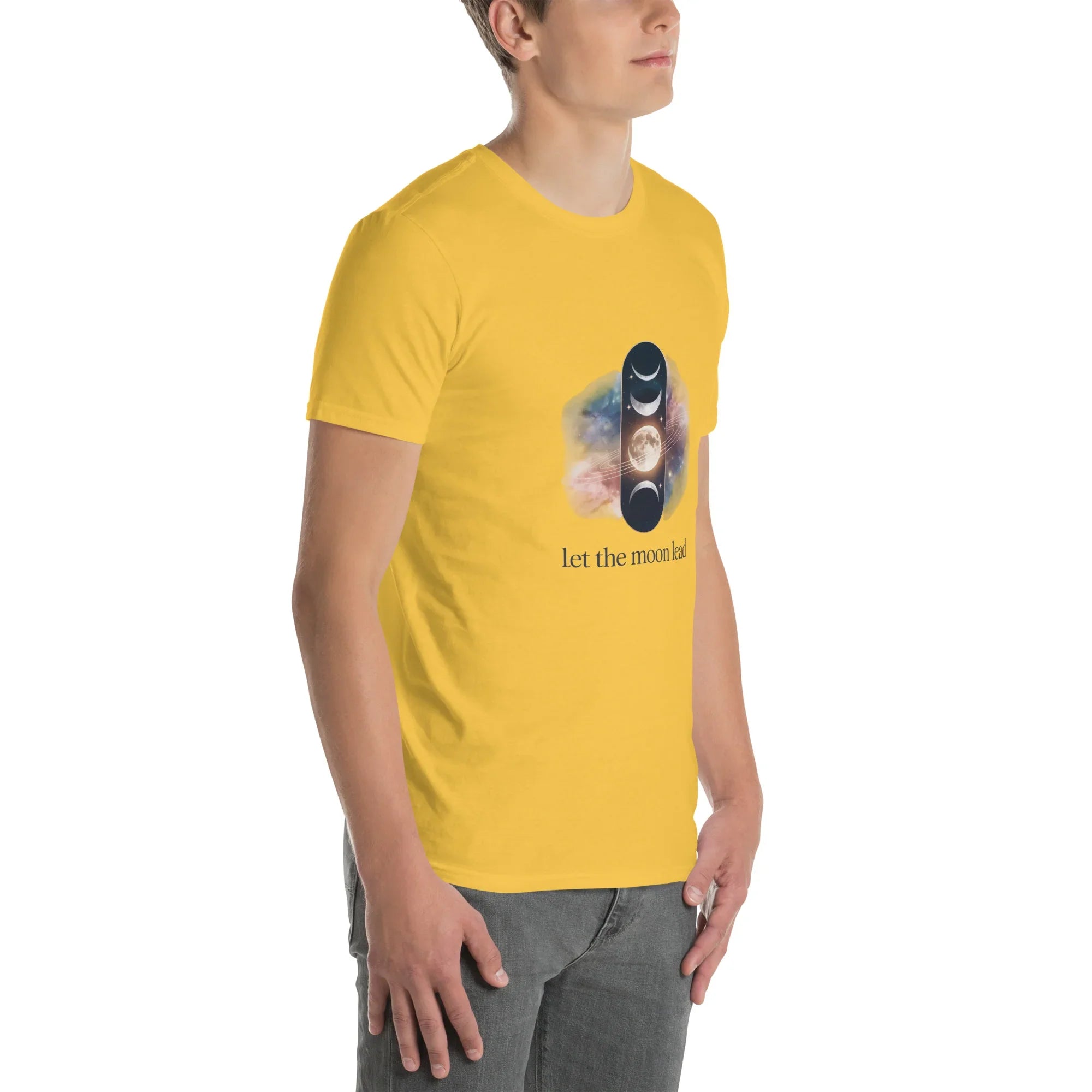 Let the Moon Lead T-Shirt – Phases & Saturn Design - RaZits