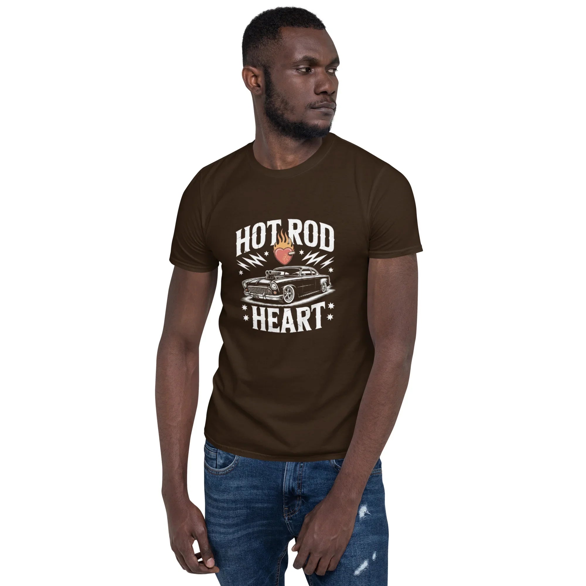 Hot Rod Heart Muscle Car Tee - RaZits