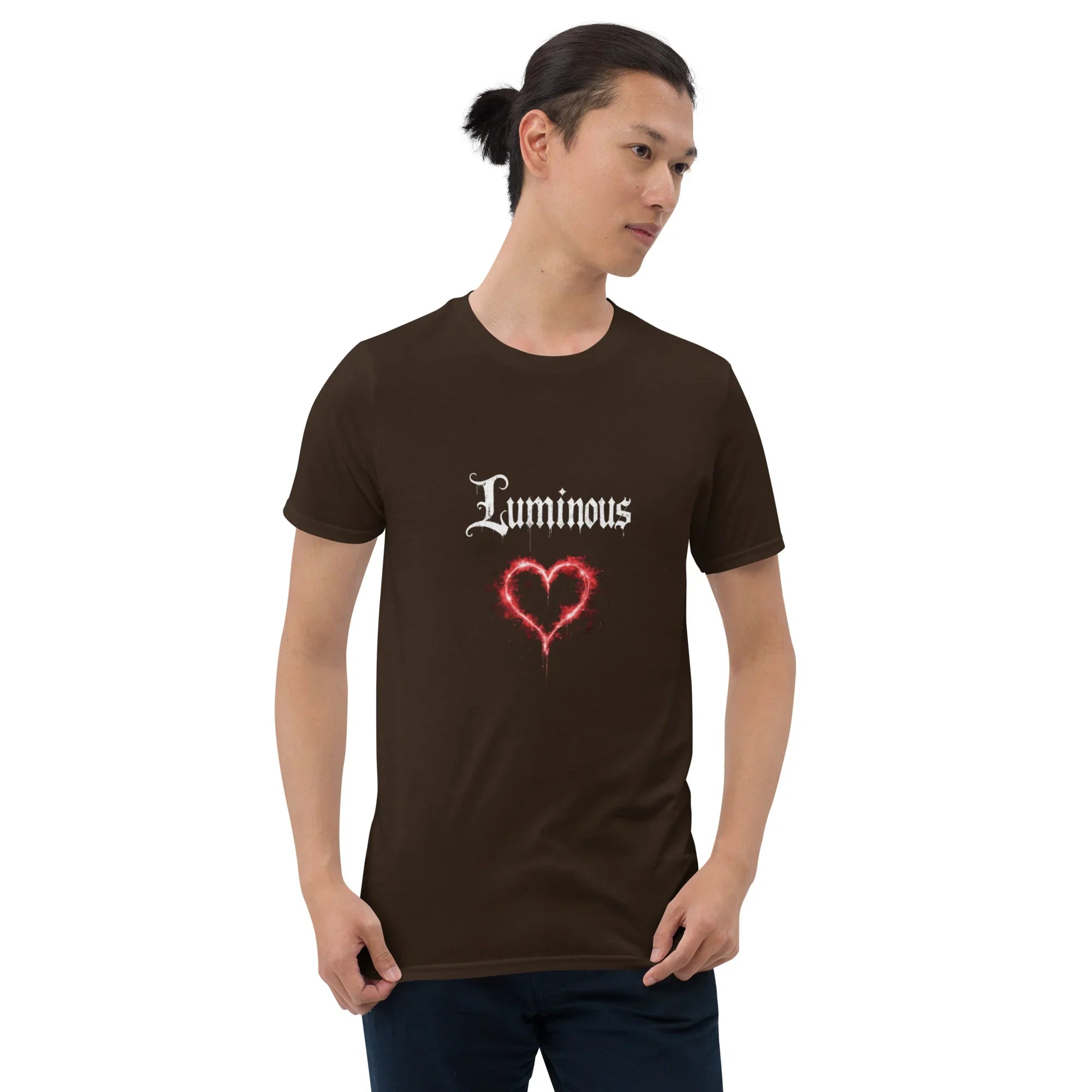 Luminous Lyrics Heart Glow Tee - RaZits