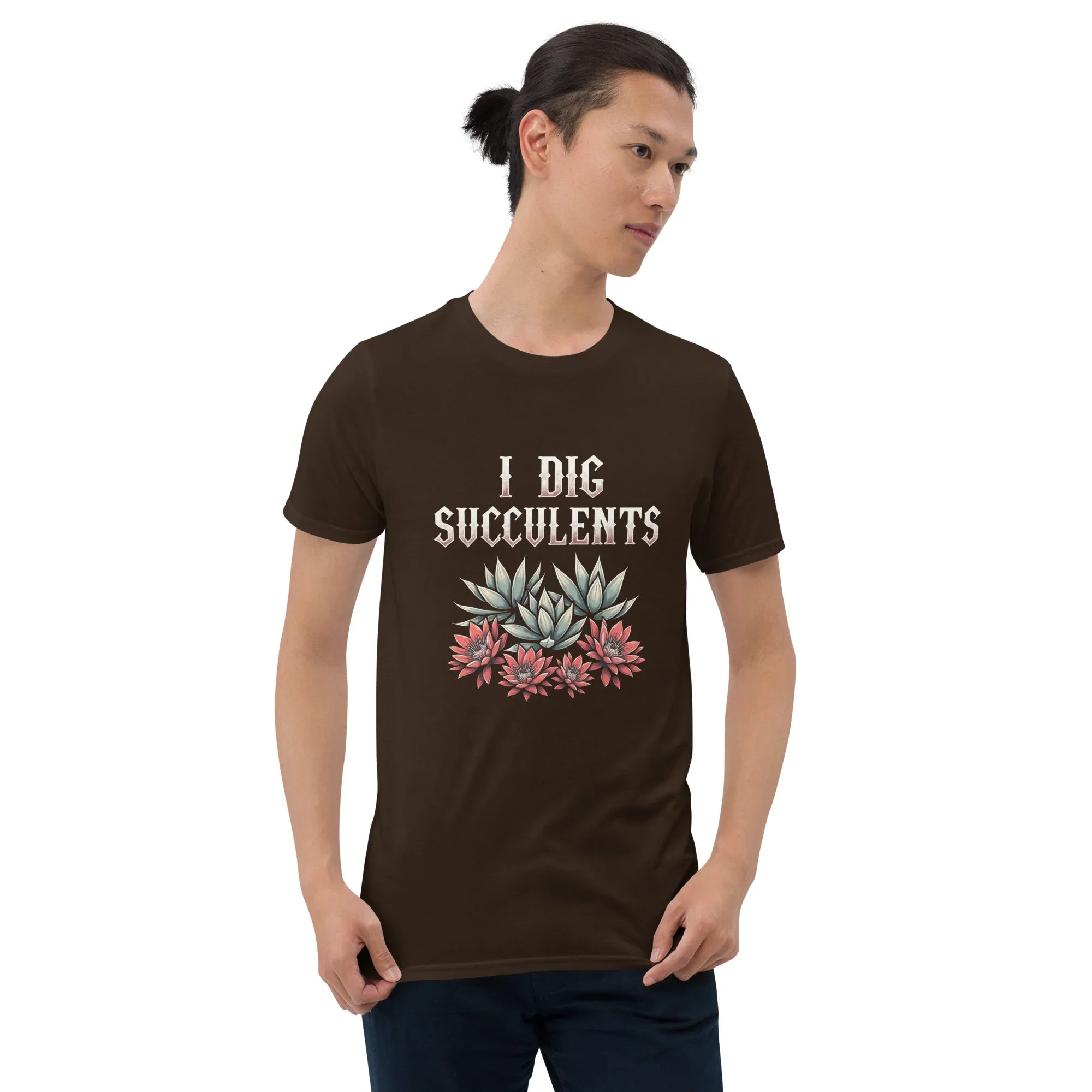 Succulent Lover T-Shirt – I Dig Succulents Graphic Tee - RaZits