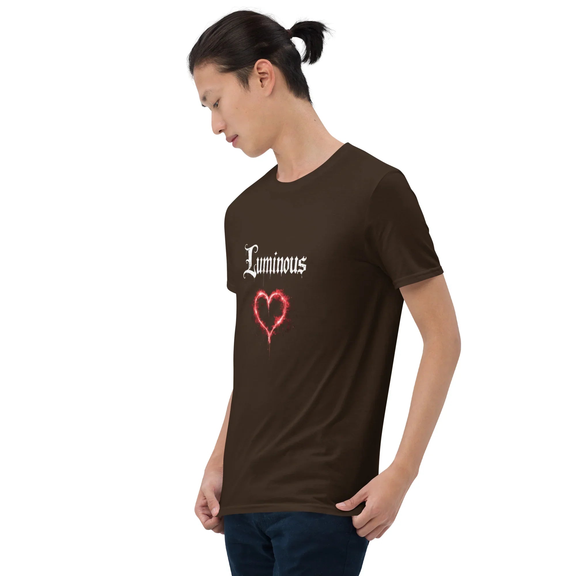 Luminous Lyrics Heart Glow Tee - RaZits