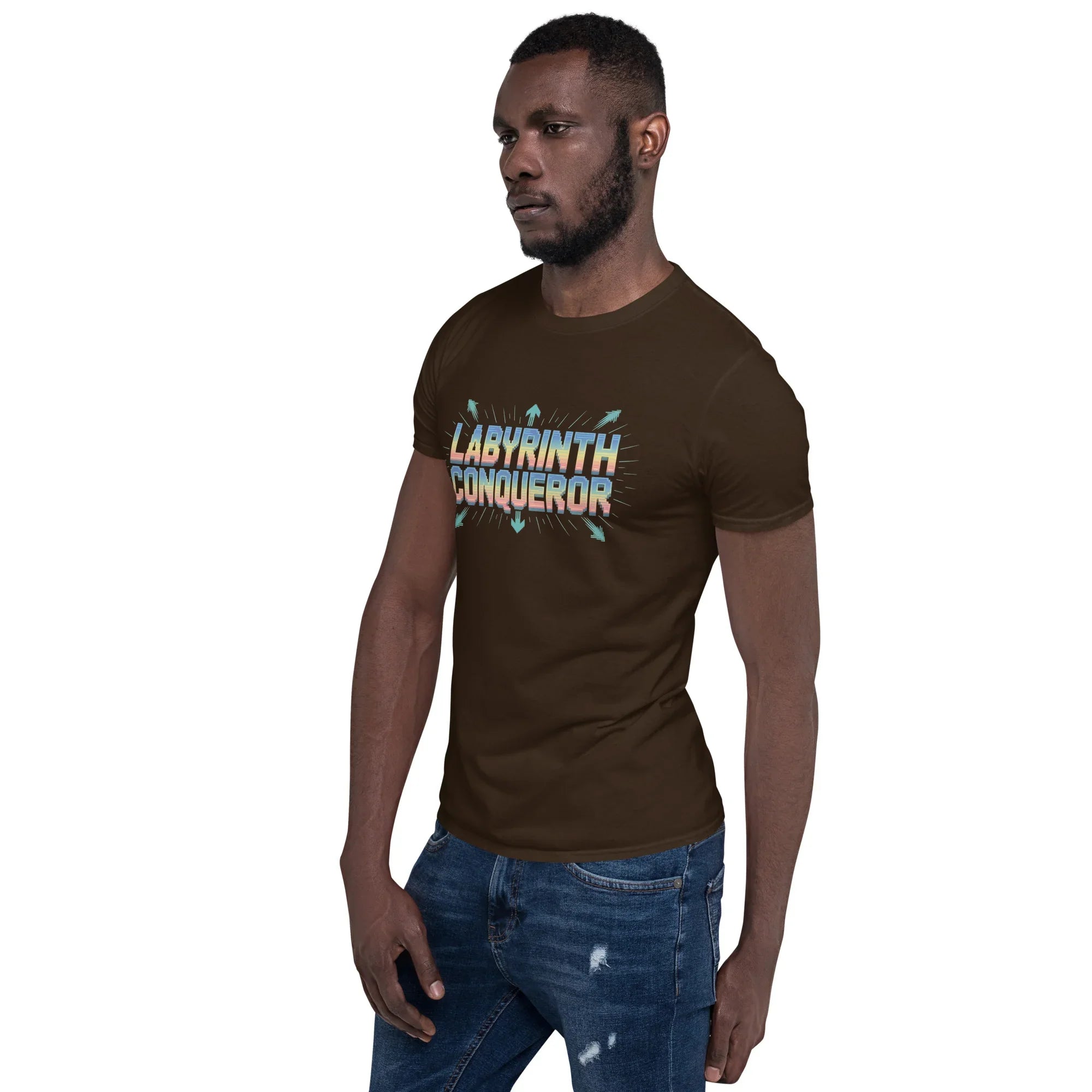 Dungeon Crawler Shirt – Pixel Labyrinth Conqueror Tee - RaZits