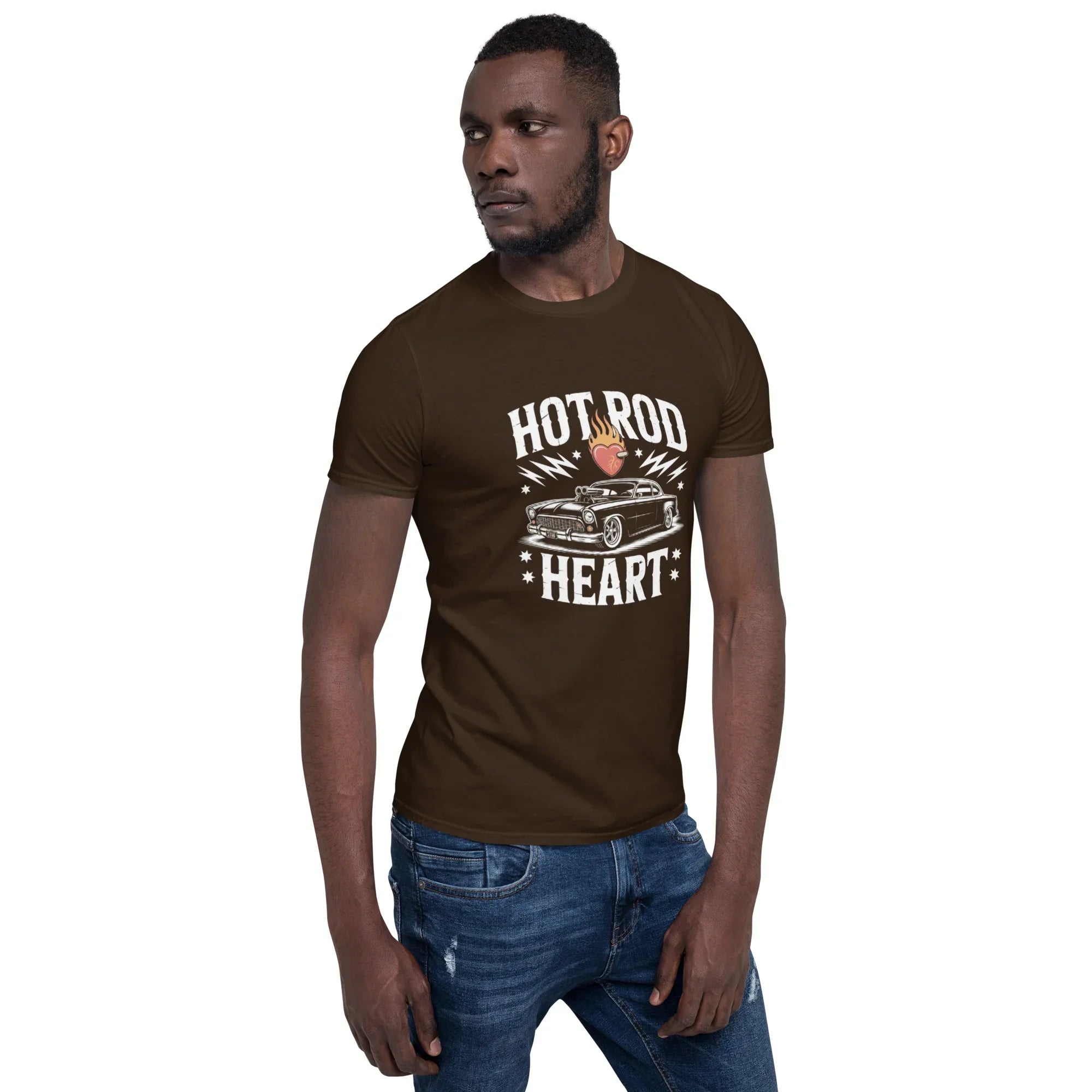 Hot Rod Heart Muscle Car Tee - RaZits