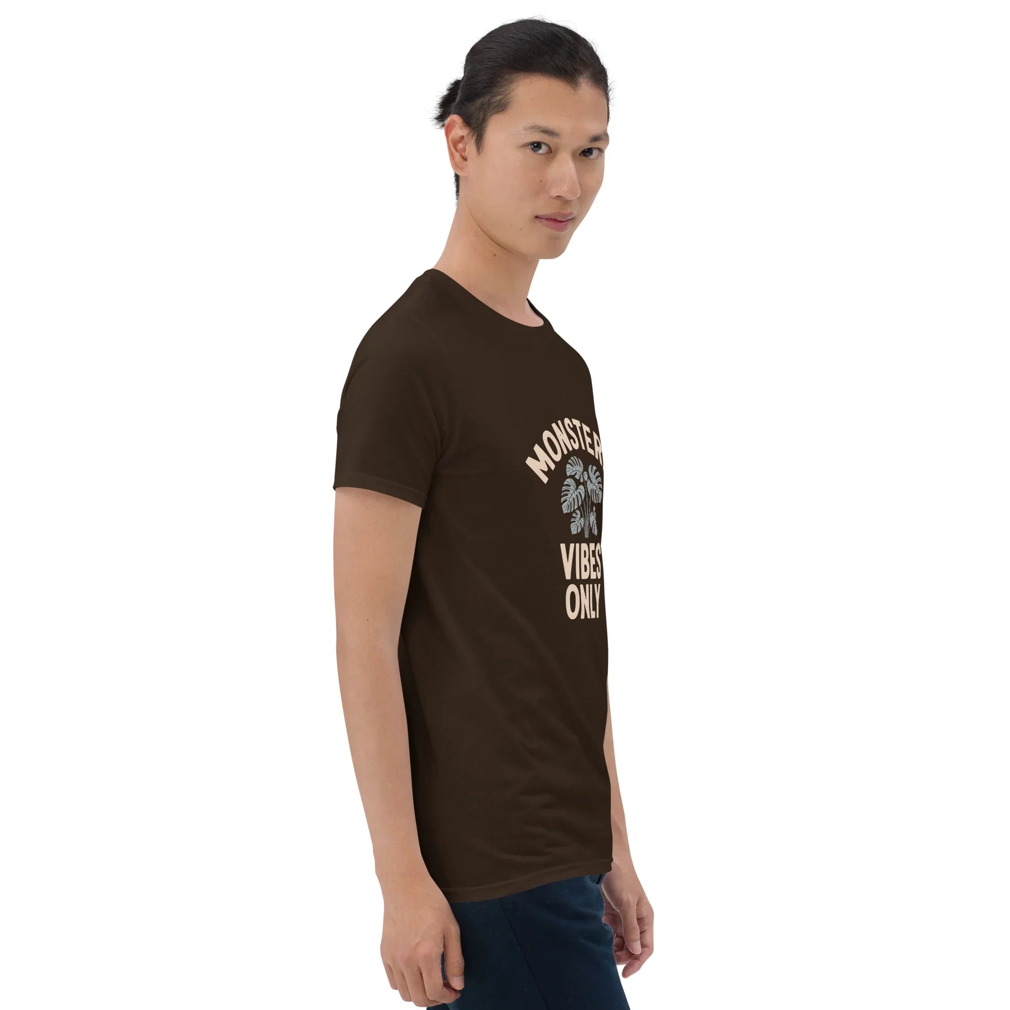 Monstera Plant T-Shirt – Monstera Vibes Only Minimal Tee - RaZits