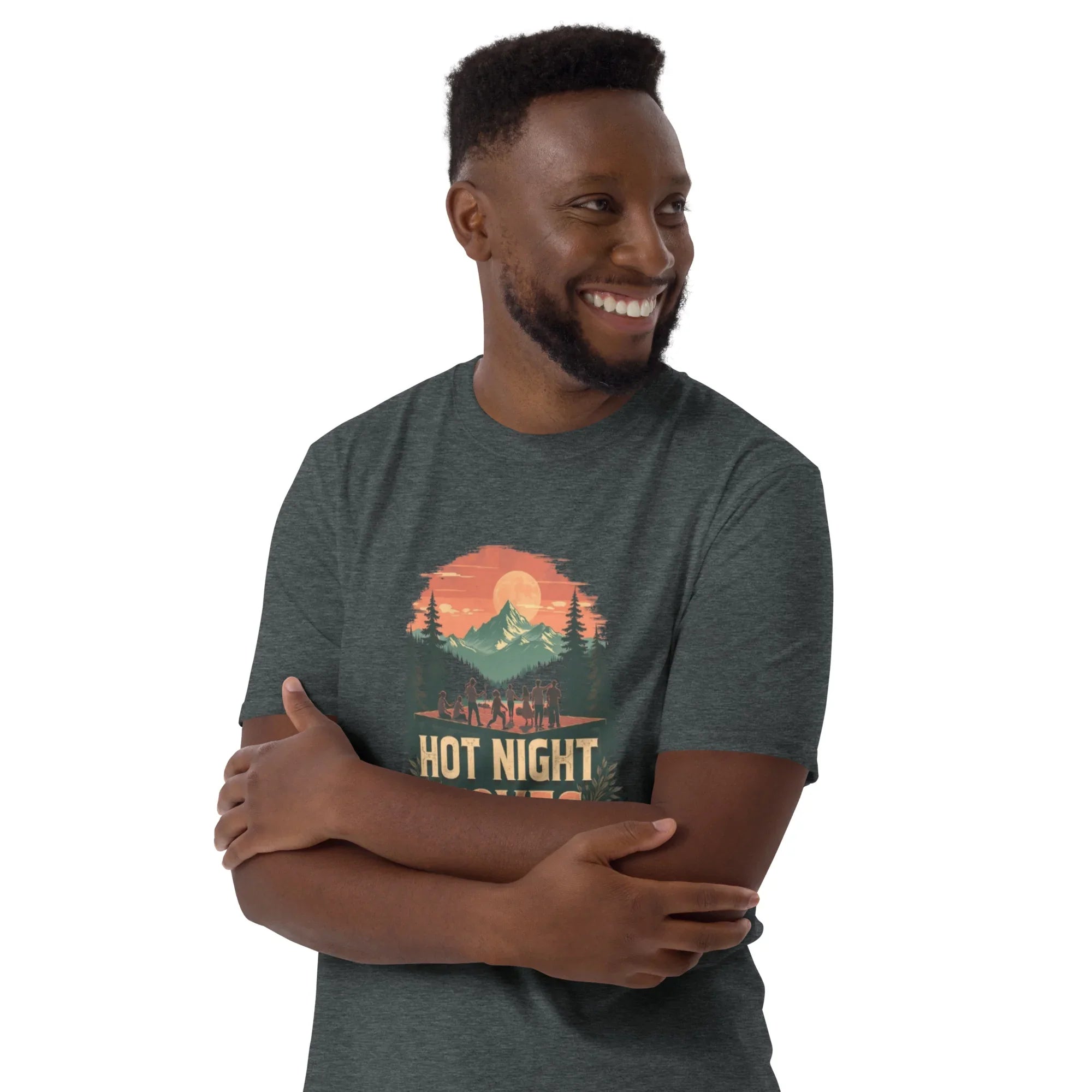 Hot Night Moves Sunset Dance Tee - RaZits