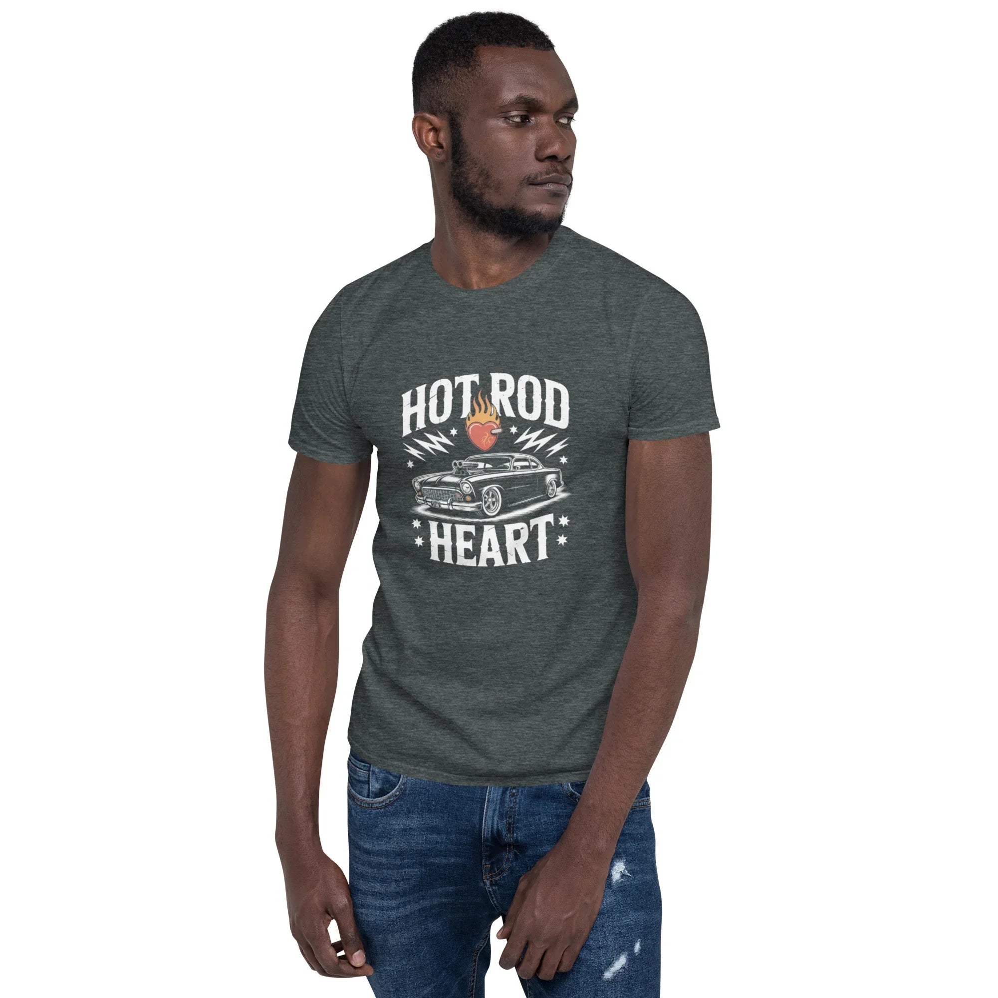 Hot Rod Heart Muscle Car Tee - RaZits